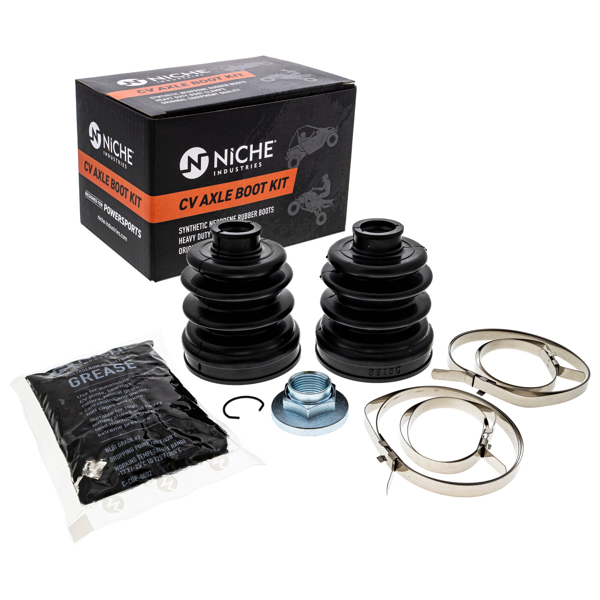 Front CV Axle Boot Kit for zOTHER Grizzly NICHE 519-KCV2347B