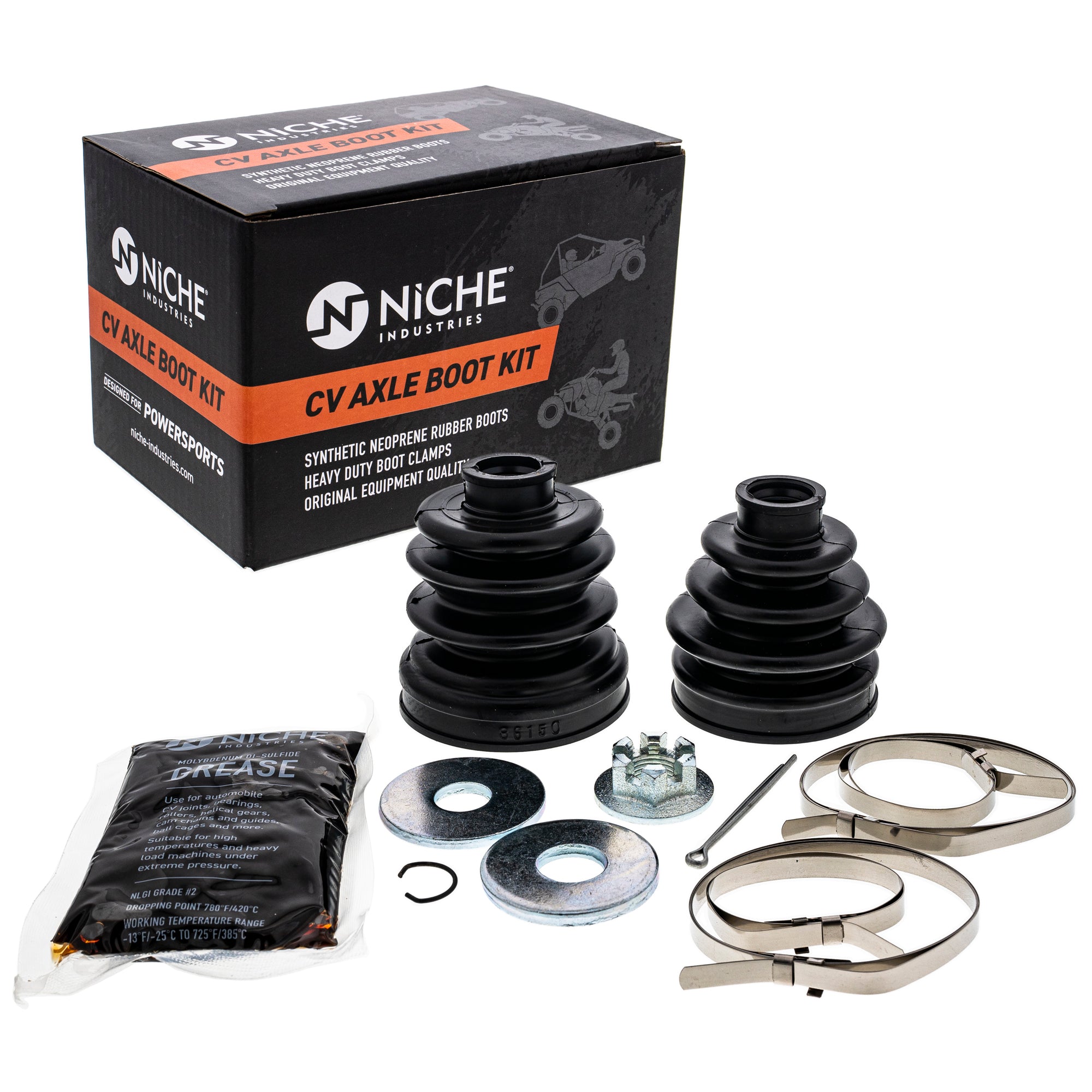 CV Axle Boot Kit for zOTHER Kodiak Grizzly NICHE 519-KCV2367B