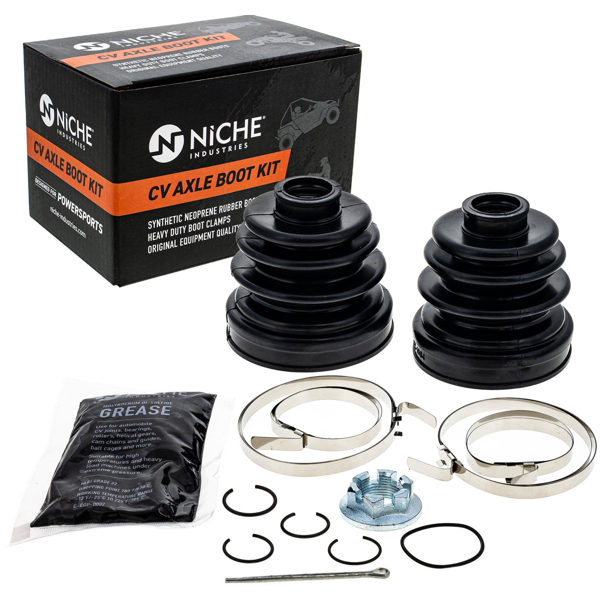 Front CV Axle Boot Kit for Cat NICHE 519-KCV2302B