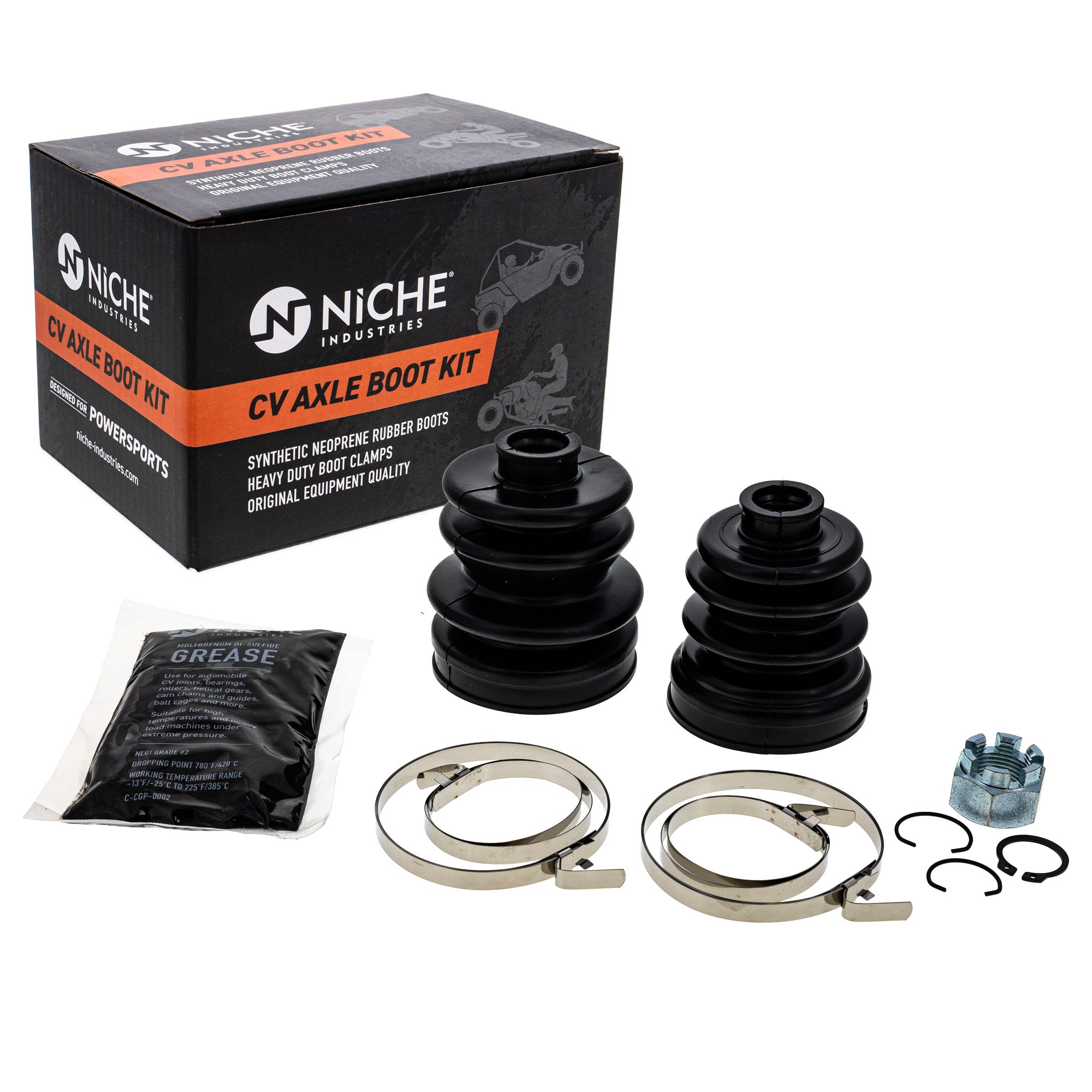 Front CV Axle Boot Kit for Kodiak NICHE 519-KCV2306B
