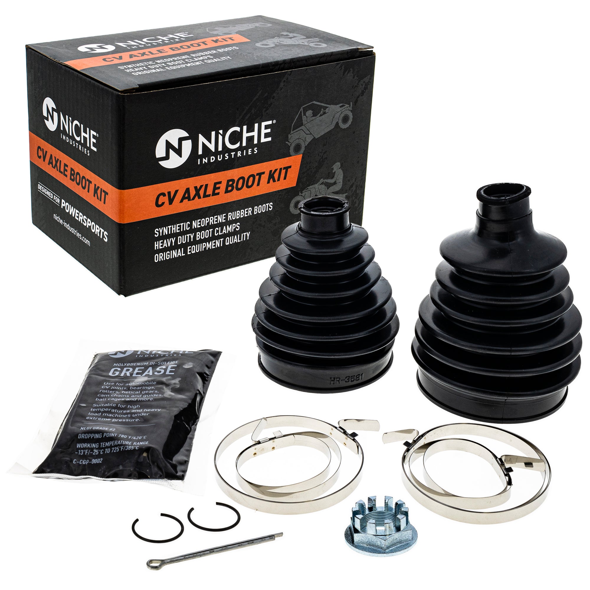 Front Right CV Axle Boot Kit for Pioneer NICHE 519-KCV2317B
