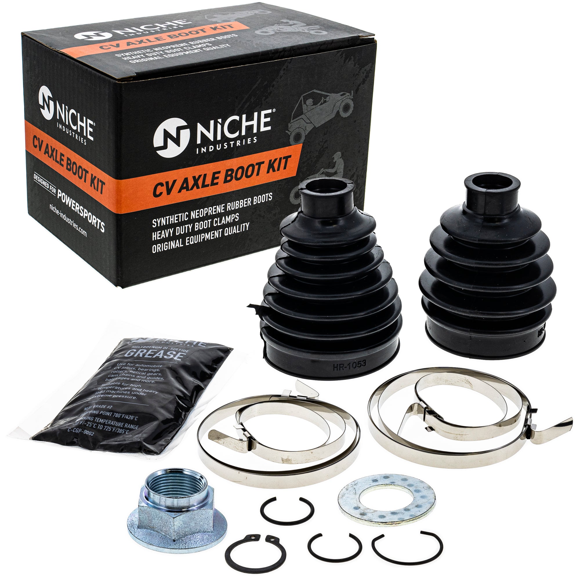 Front CV Axle Boot Kit for Wolverine SporTrax RX NC750X NICHE 519-KCV2311B
