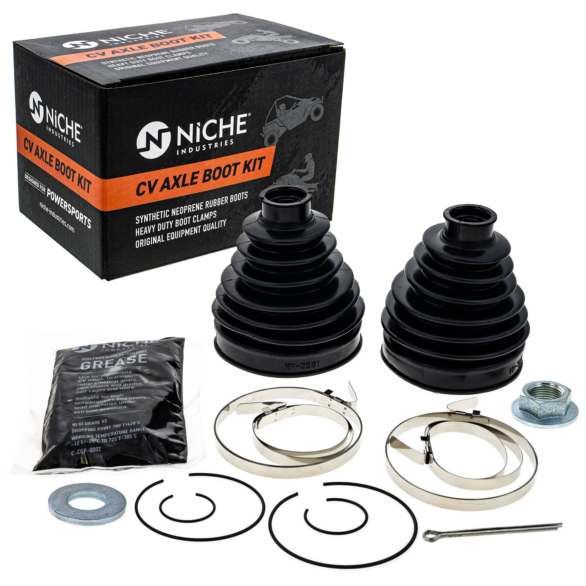 Front CV Axle Boot Kit for Mule NICHE 519-KCV2438B