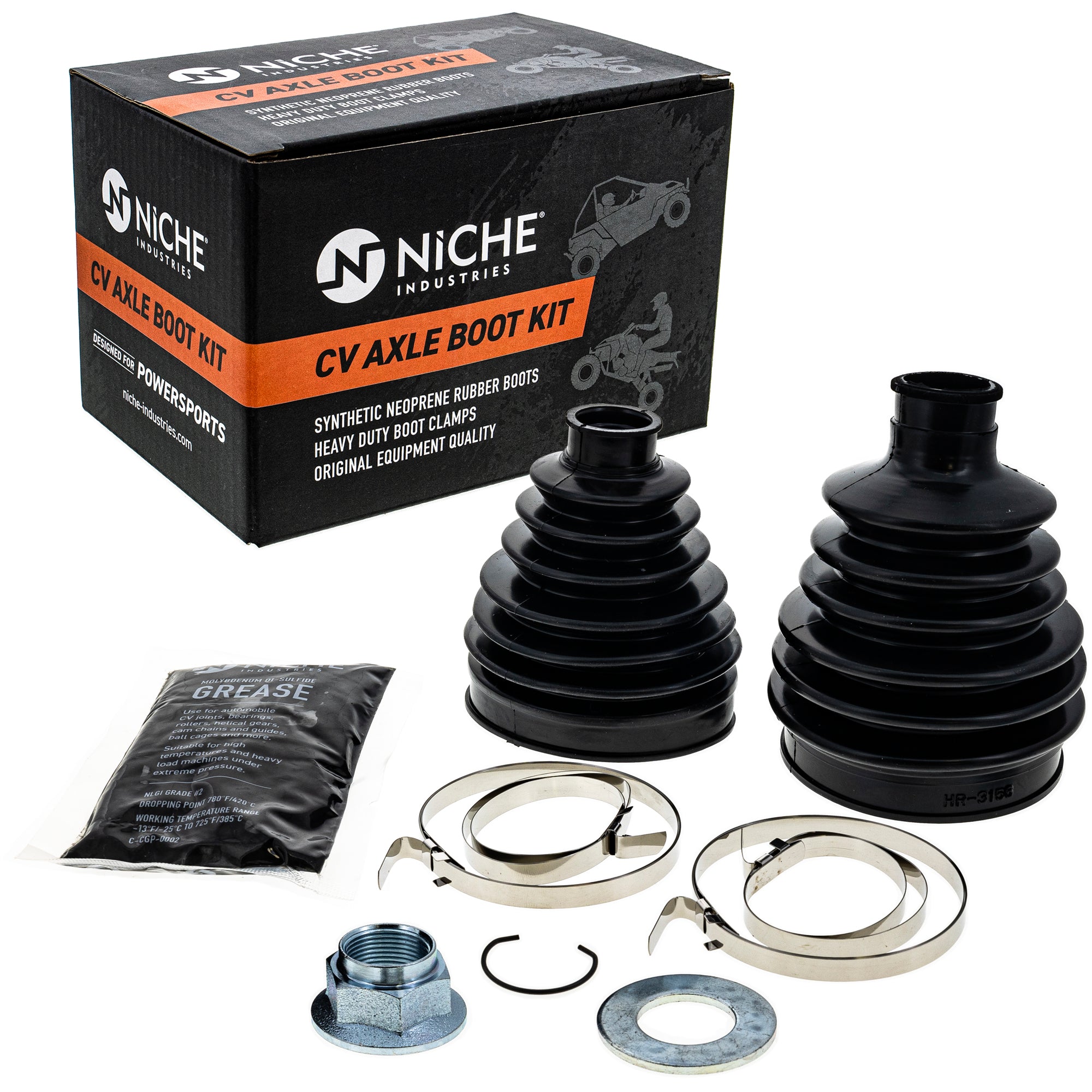 Rear Left CV Axle Boot Kit for Wolverine NC750X NICHE 519-KCV2455B