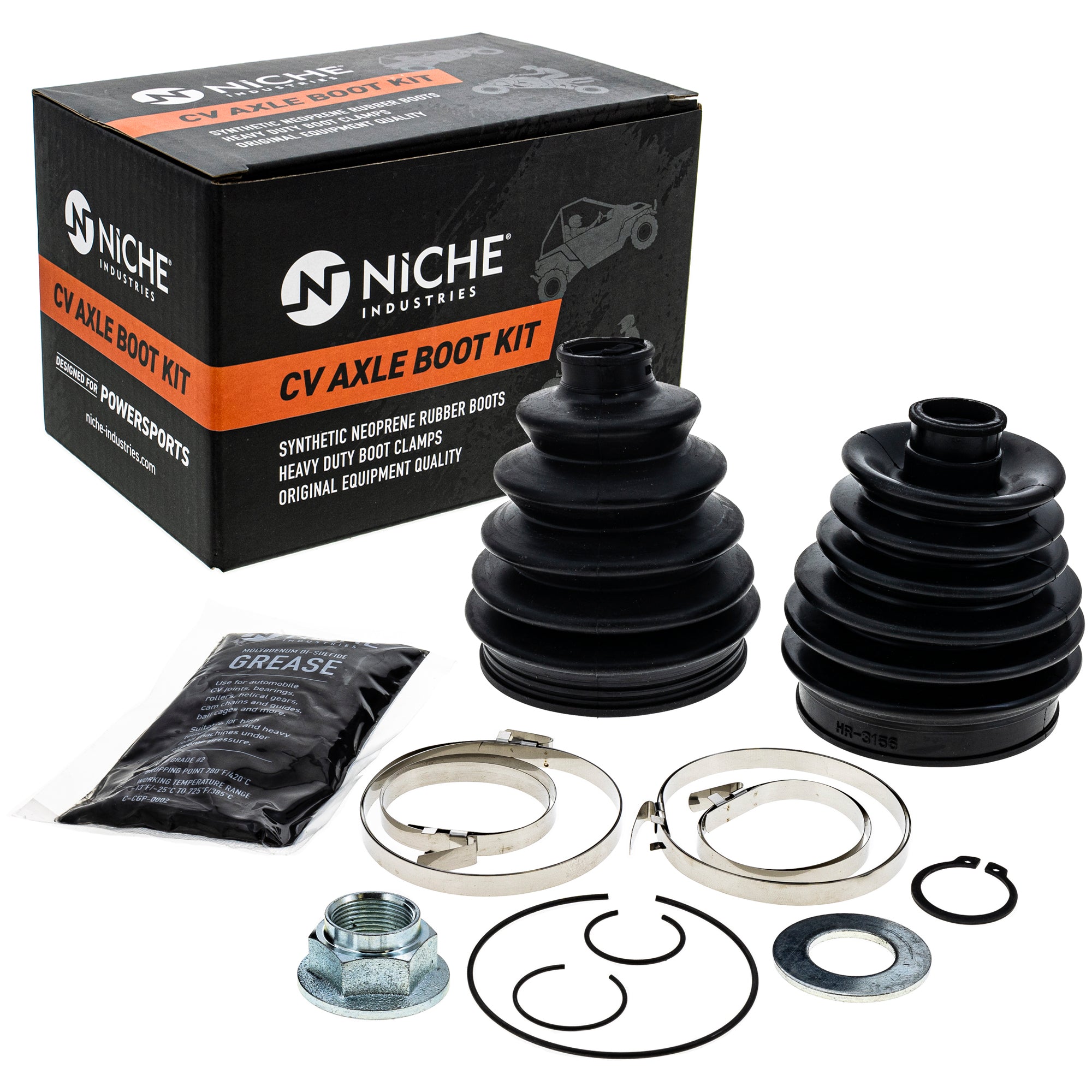 Front CV Axle Boot Kit for Wolverine NICHE 519-KCV2457B