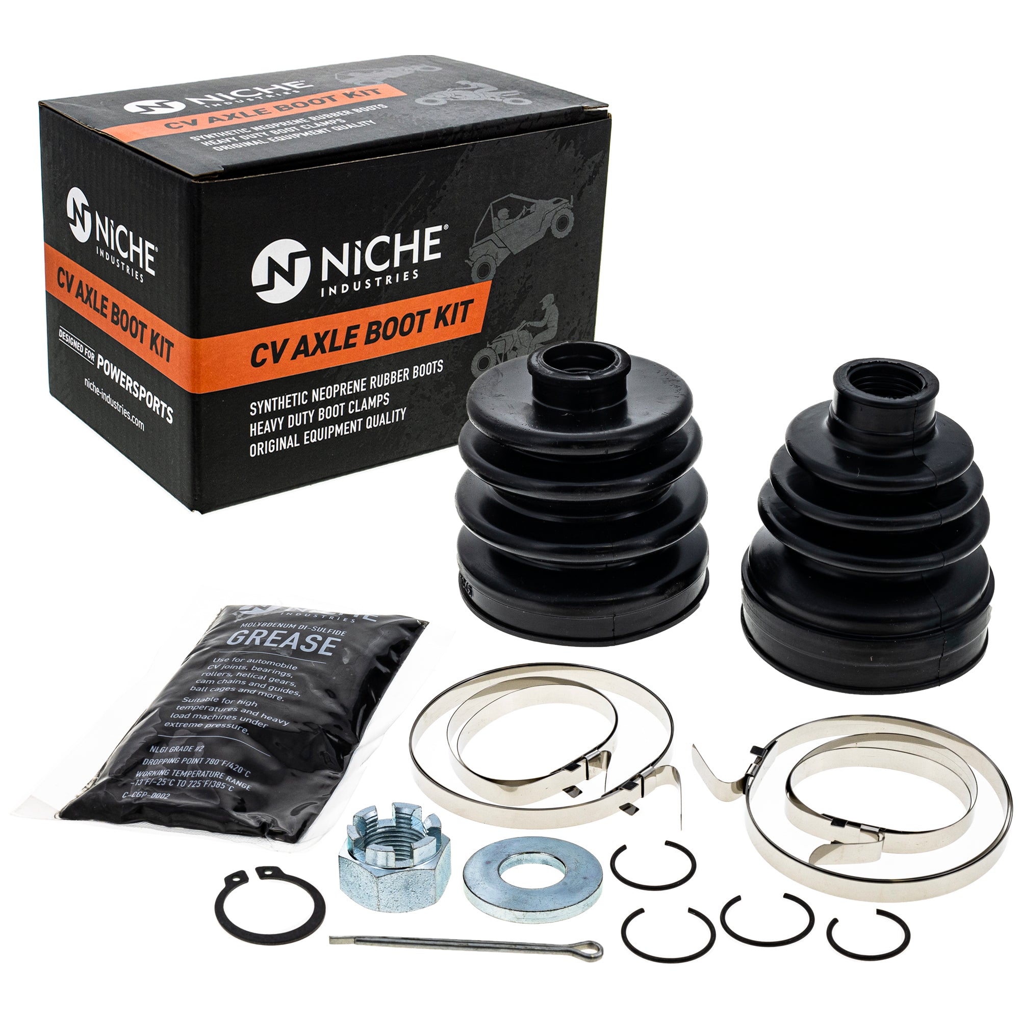 Front CV Axle Boot Kit for General NICHE 519-KCV2464B