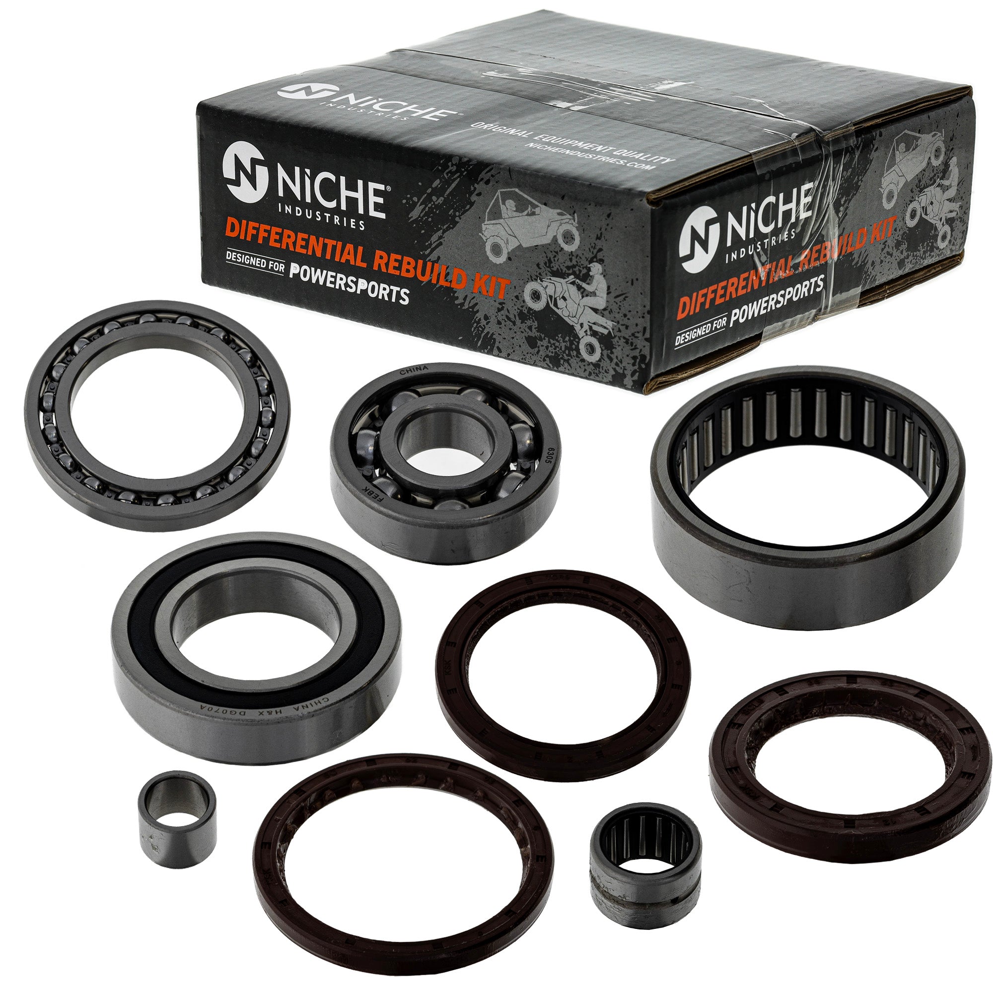 NICHE 519-KDR2234K Differential Rebuild Kit for Kodiak Grizzly