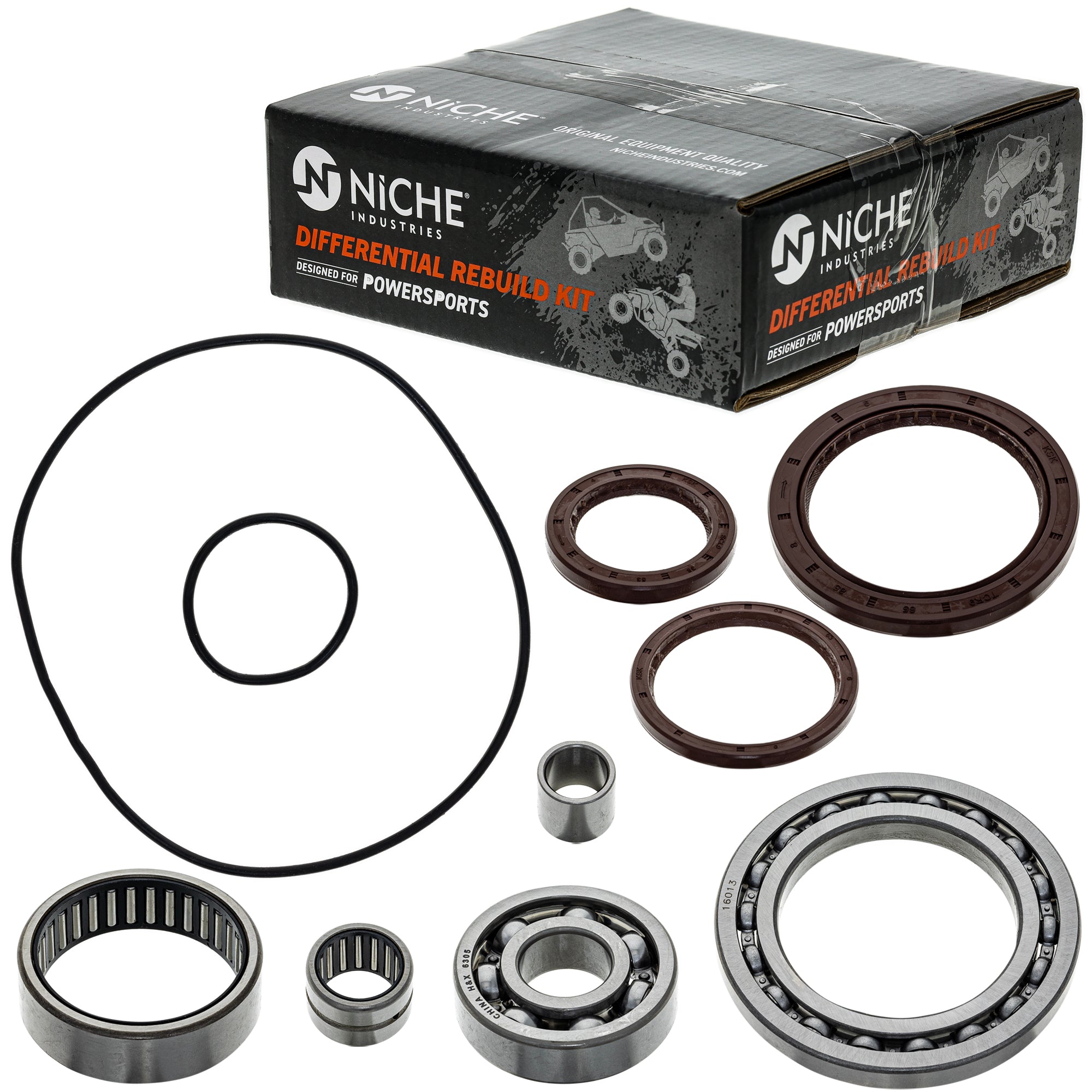 NICHE 519-KDR2238K Differential Rebuild Kit for Moto Grizzly Big