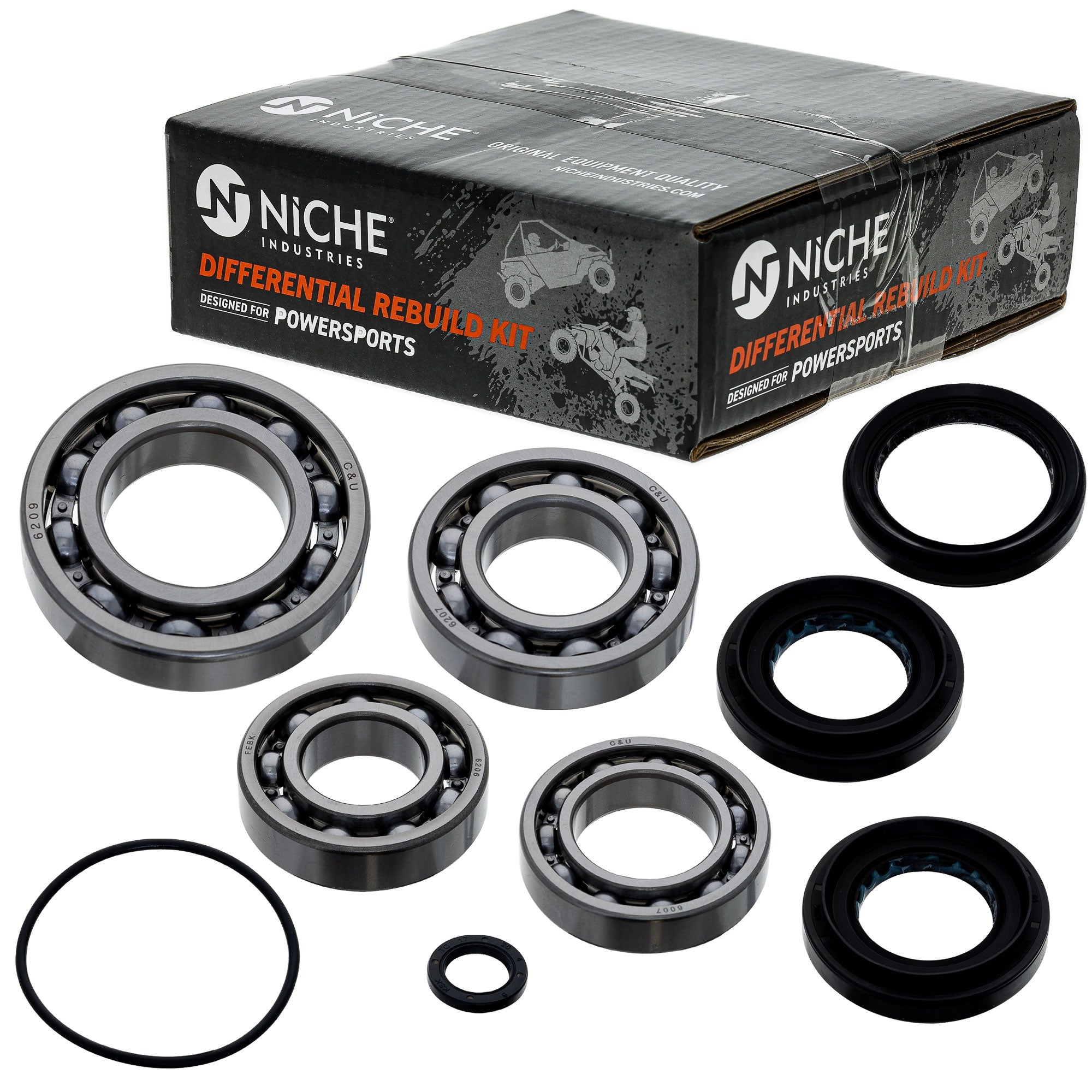 NICHE 519-KDR2243K Differential Rebuild Kit for Kodiak Grizzly