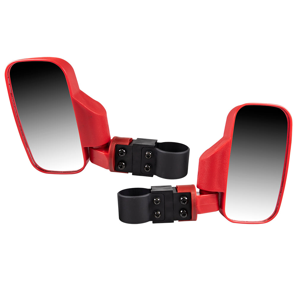 NICHE MK1002934 Red Side View Mirror Set for zOTHER RZR Ranger