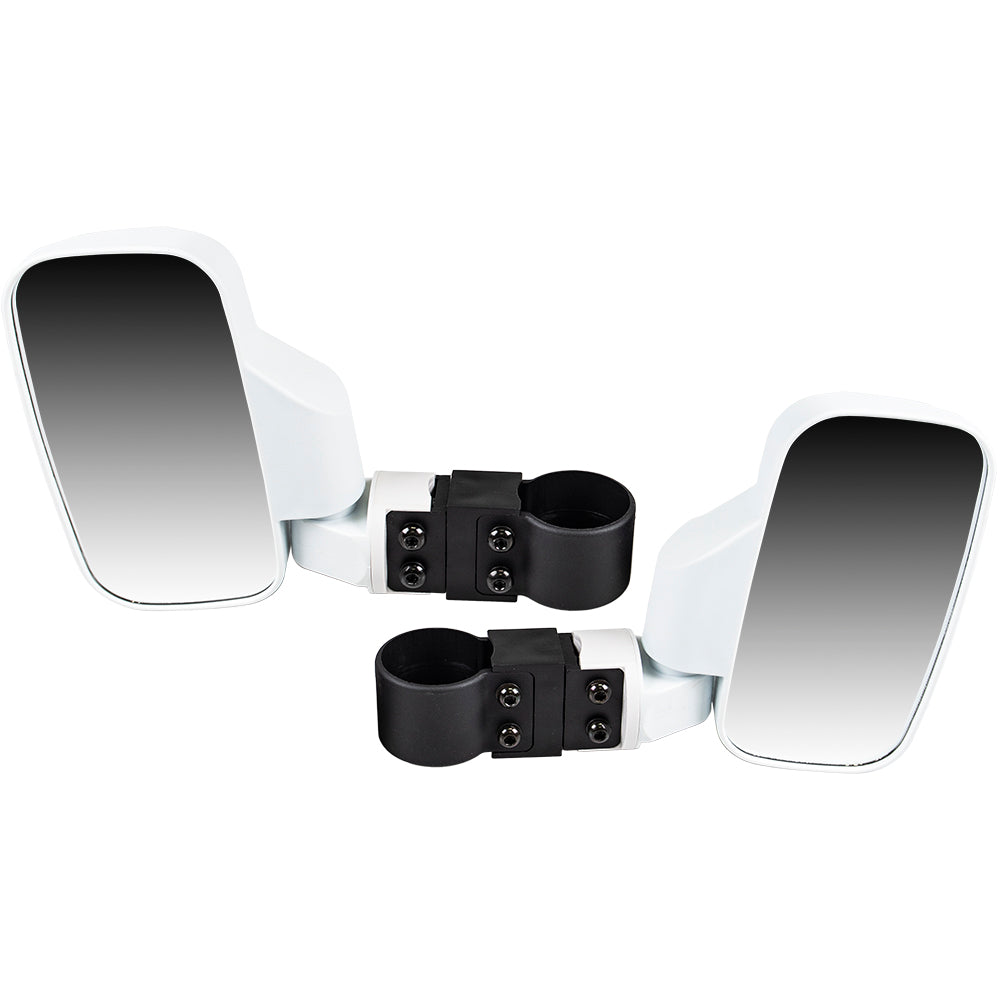 NICHE MK1002937 White Side View Mirror Set for zOTHER RZR Ranger