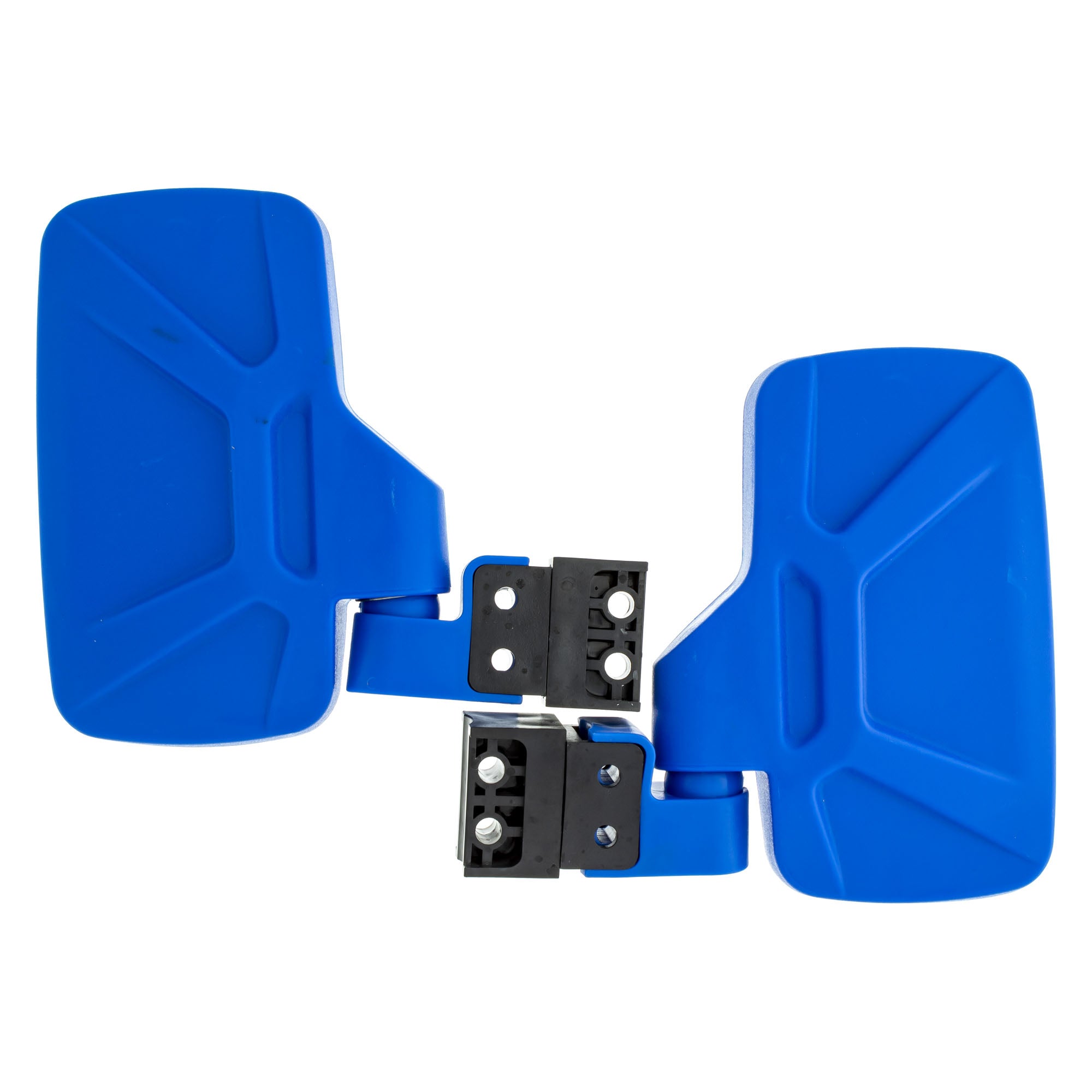 Blue Side View Mirror Set For Polaris Can-Am Yamaha