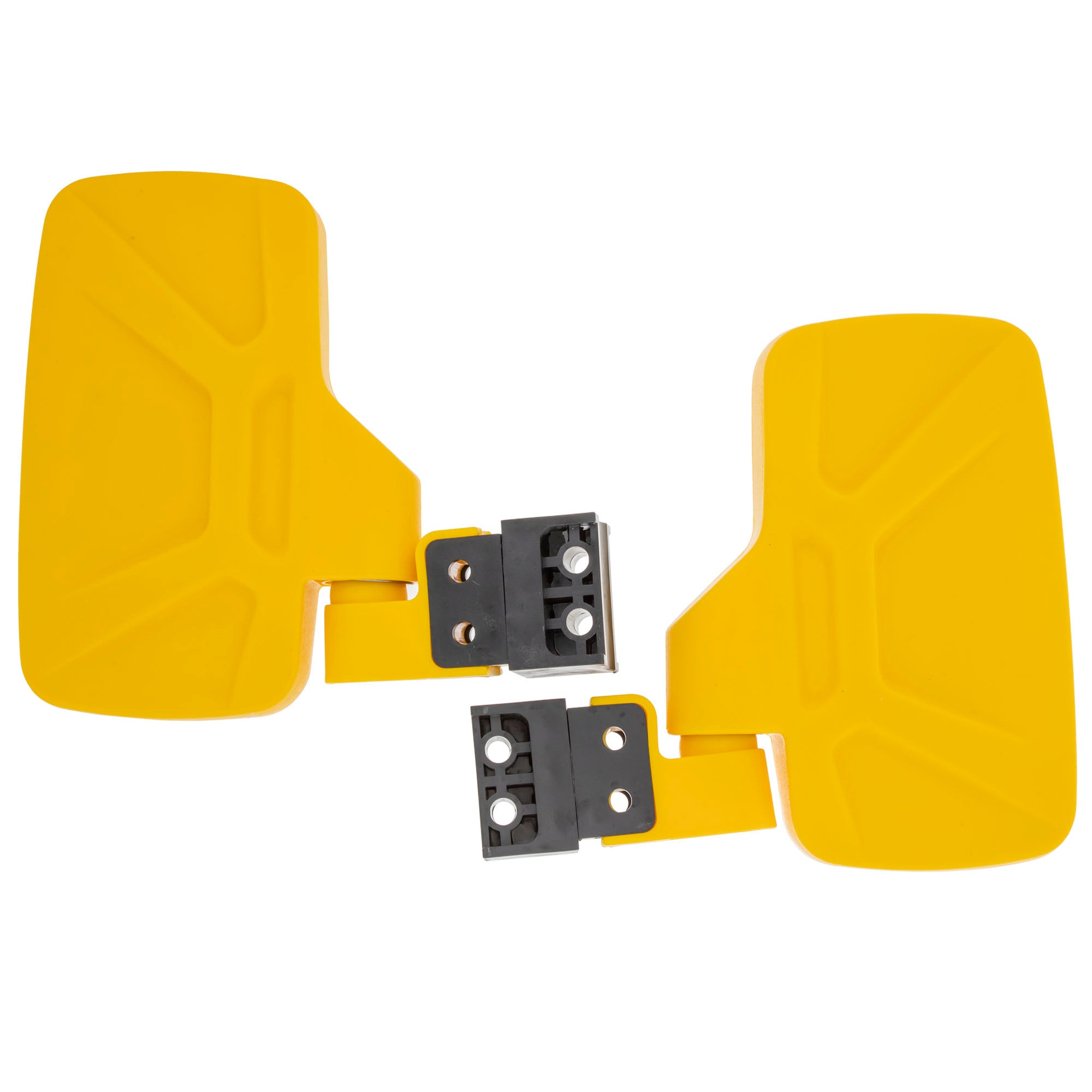 Yellow Side View Mirror Set For Polaris Can-Am Yamaha