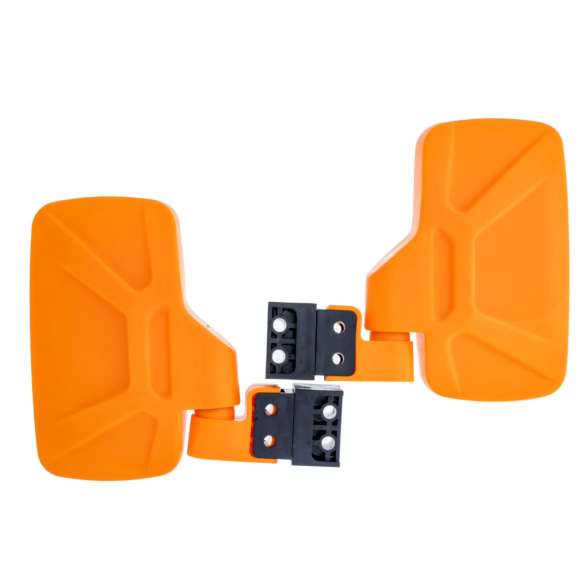 Orange Side View Mirror Set For Polaris Can-Am Yamaha