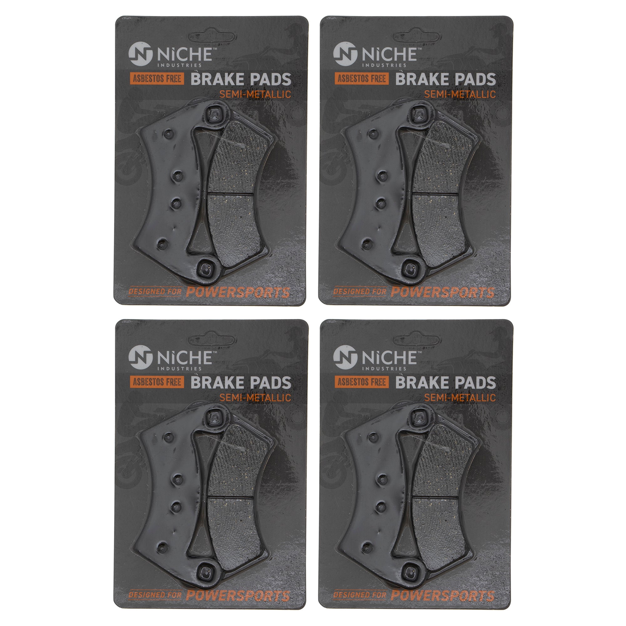 JICHEKU Brake Pads Set For Polaris Ranger & RZR Models | Front & Rear JICHEKU Brake Pads Set For Polaris Ranger & RZR Models | Front & Rear