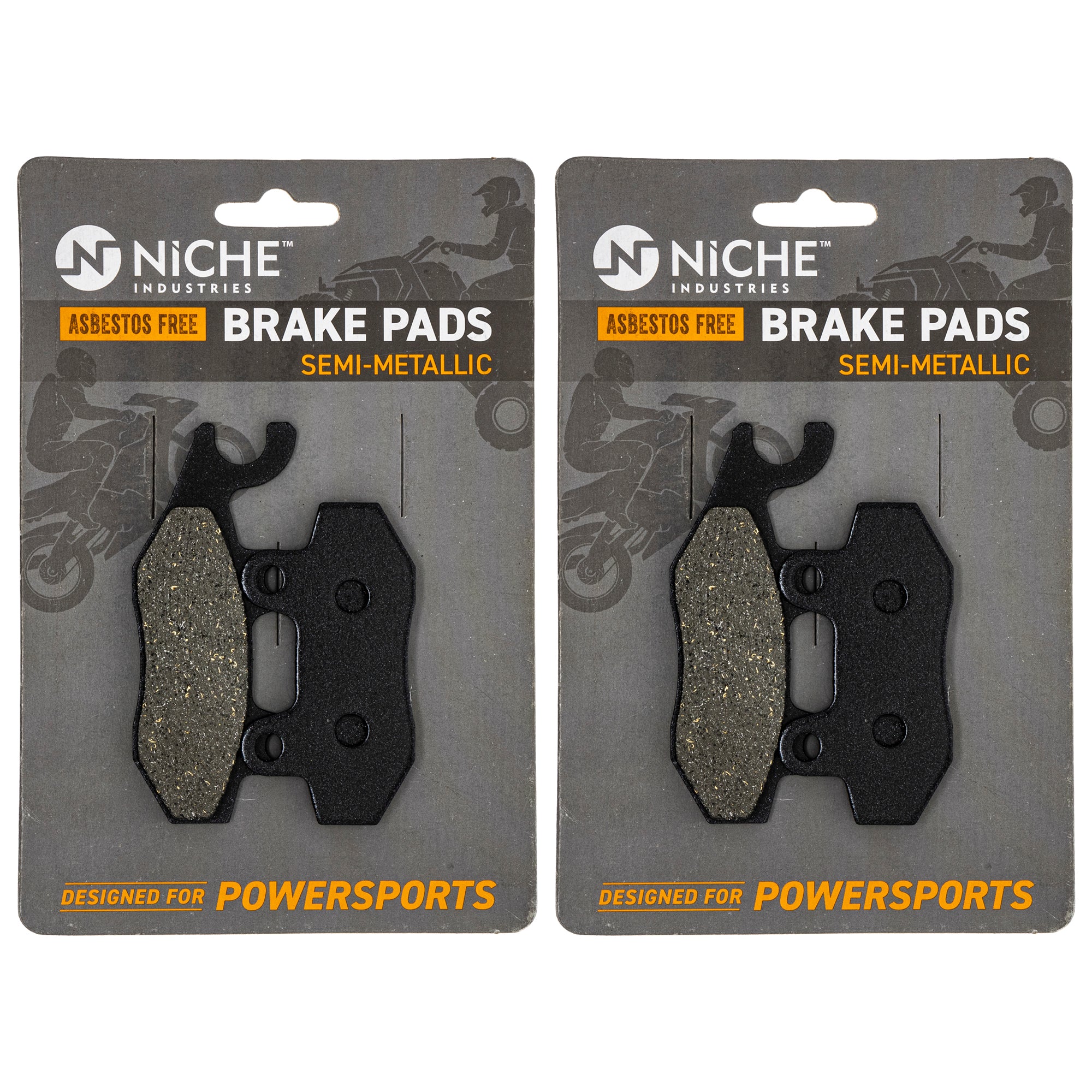 NICHE MK1001517 Brake Pad Set for Yamaha Suzuki Kawasaki BRP