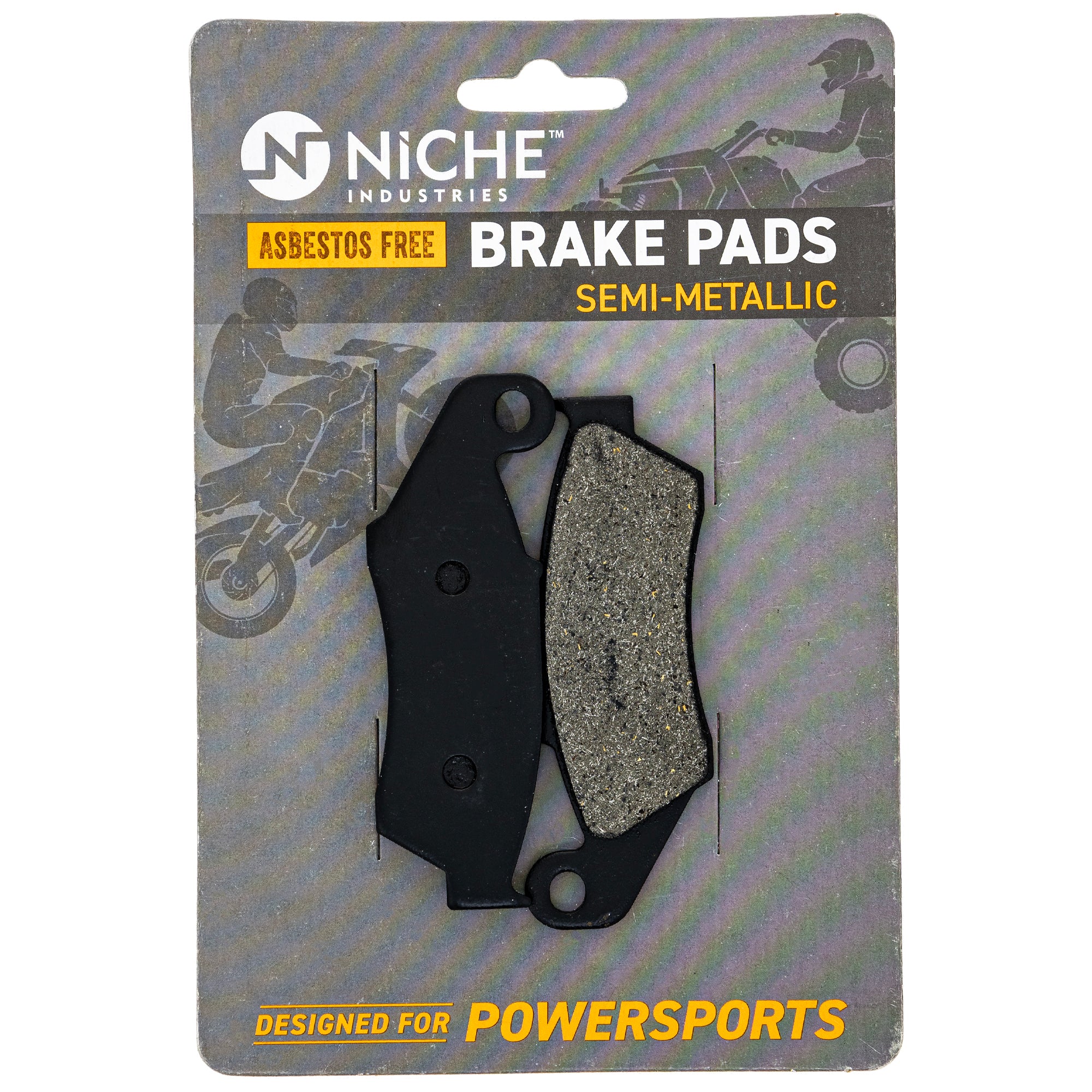 NICHE 519-KPA2239D Semi-Metallic Brake Pads for zOTHER Yamaha Suzuki