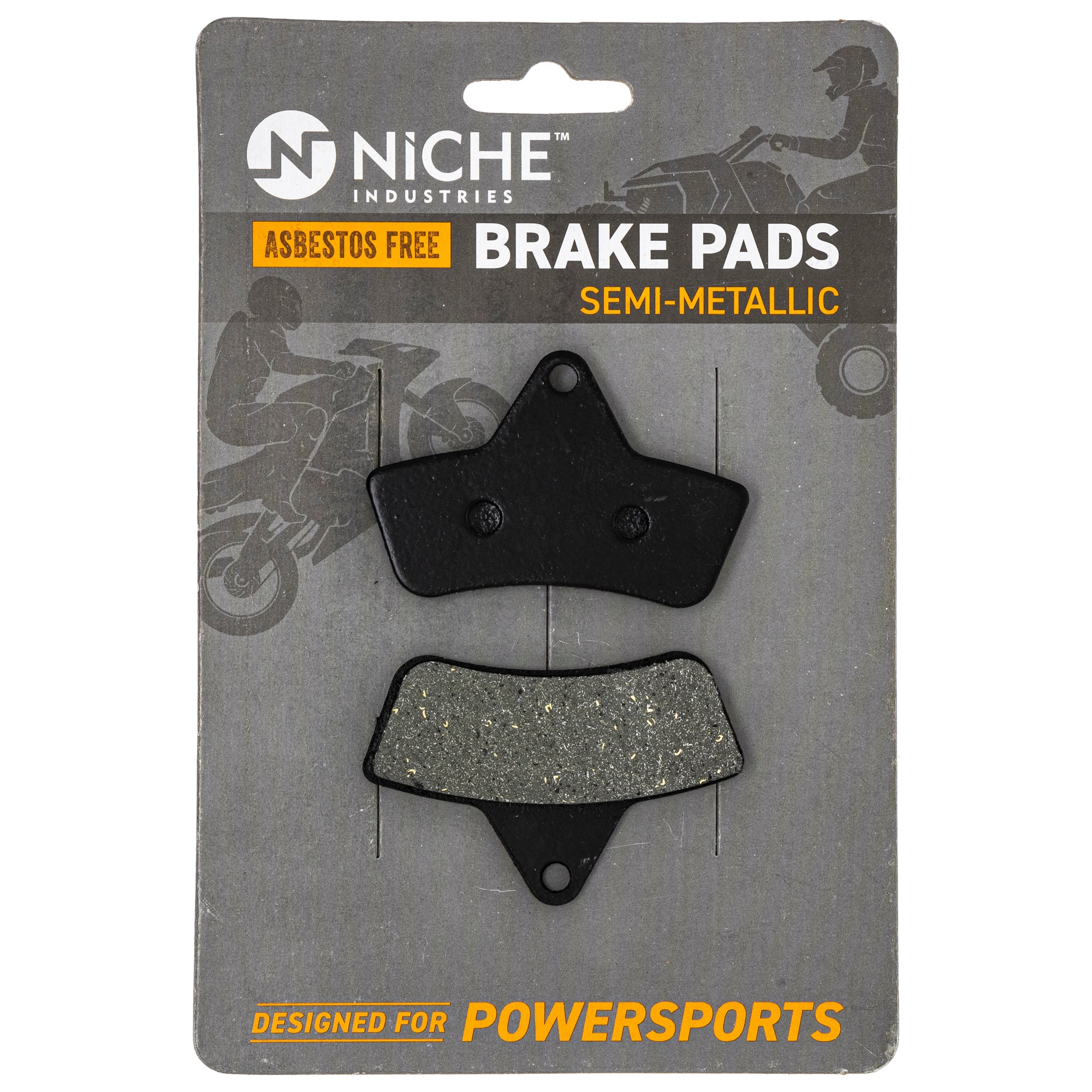 Front Rear Semi-Metallic Brake Pad Set for Arctic Cat Textron Cat 0402-882 1402-126 NICHE 519-KPA2231D