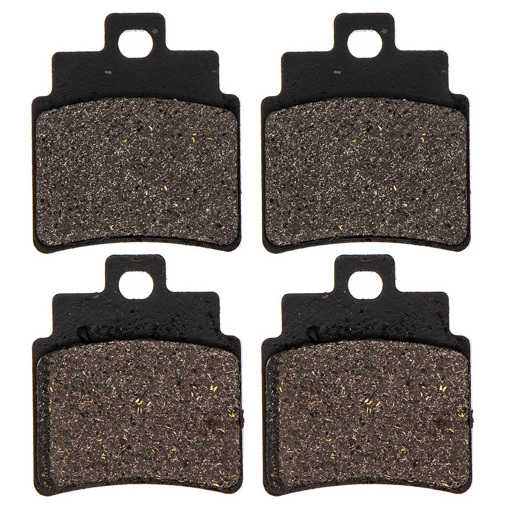 Rear Semi-Metallic Brake Pad Set 2-Pack for Arctic Cat Textron Cat 3303-908 3304-697 NICHE 519-KPA2240D