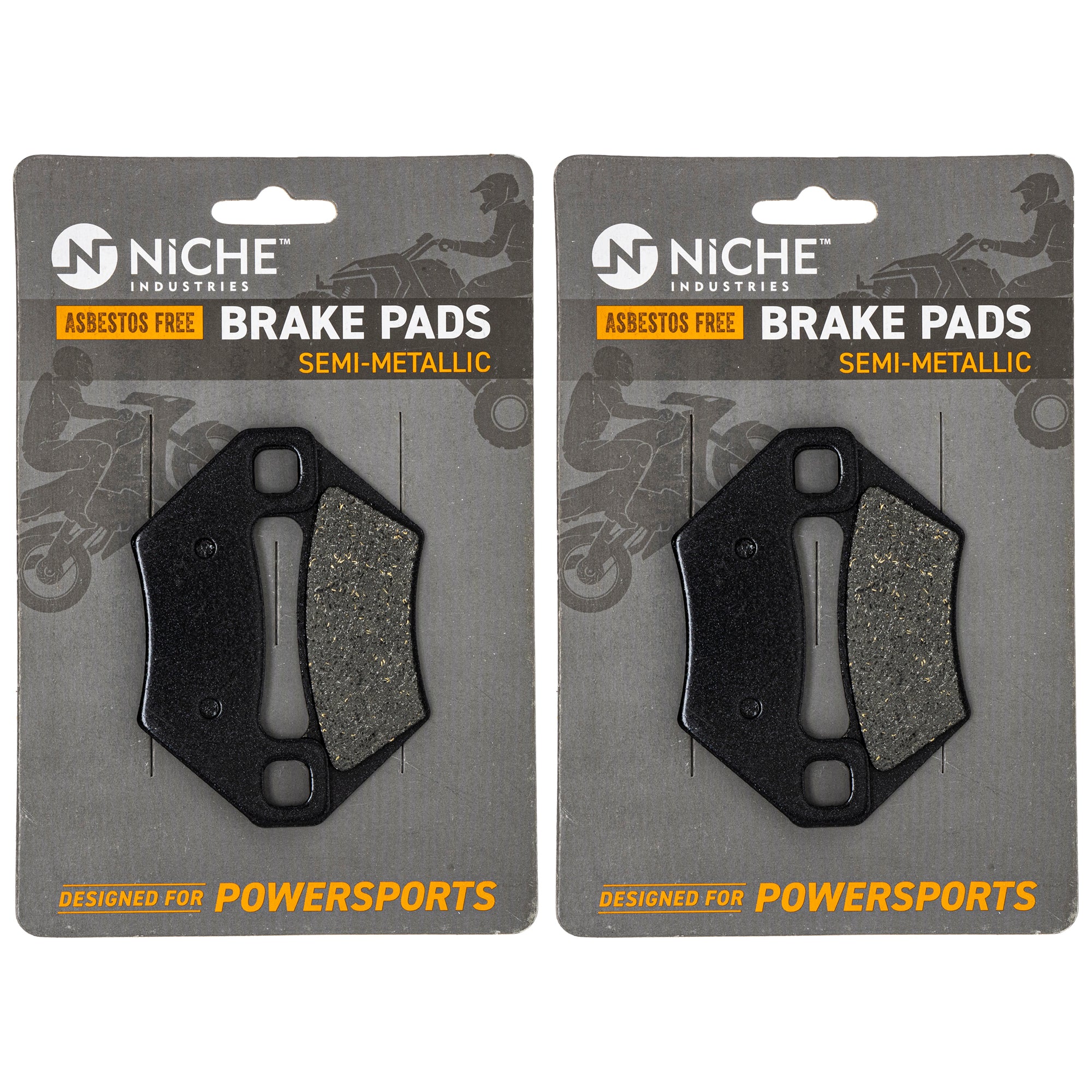 NICHE MK1002434 Brake Pad Set for Arctic Cat Textron Cat 1436-811