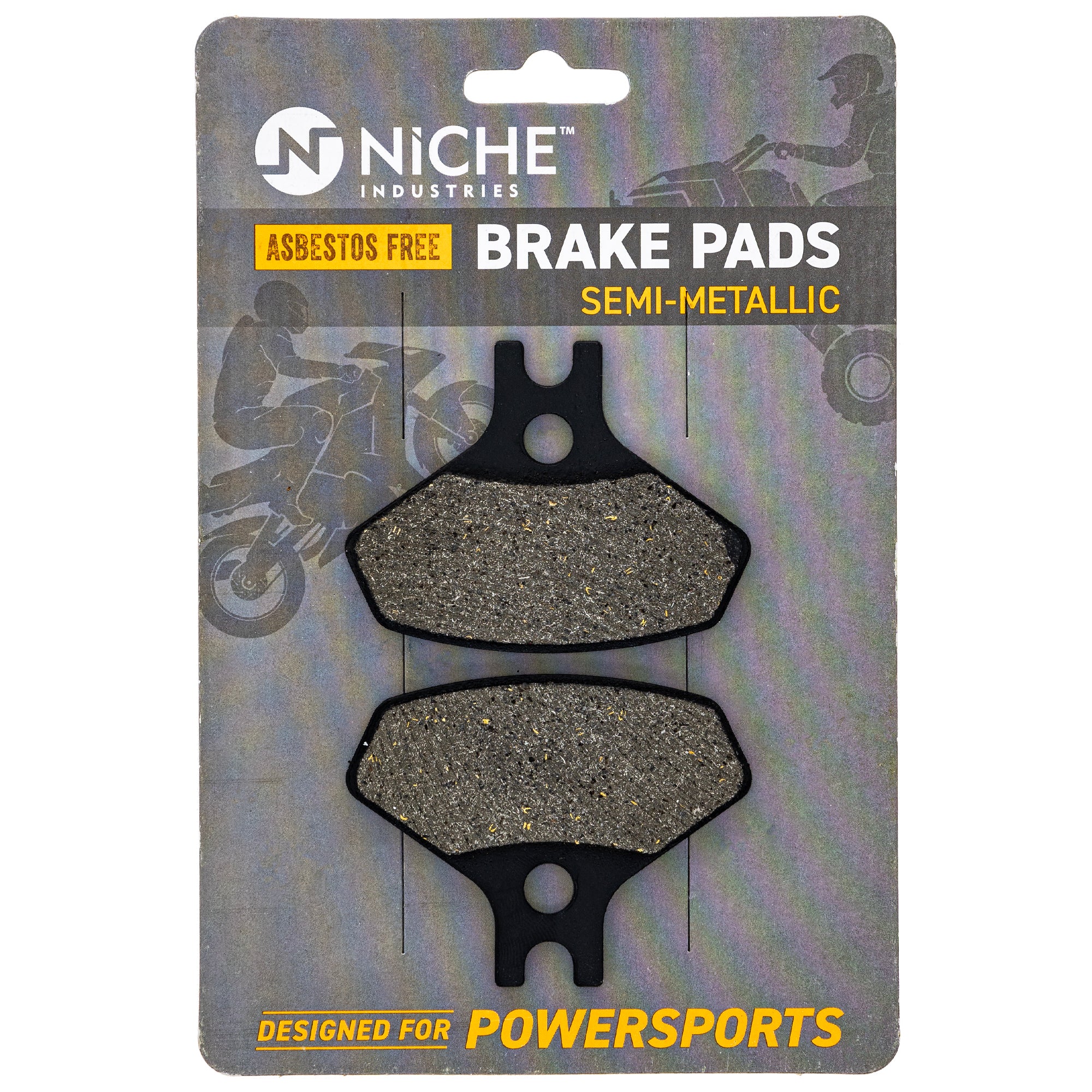 NICHE 519-KPA2264D Brake Pad Set for zOTHER BRP Can-Am Ski-Doo
