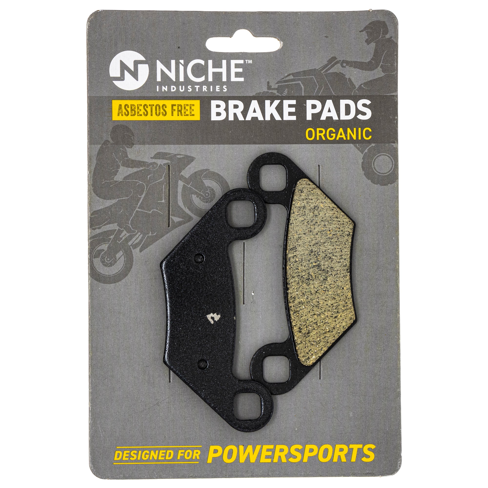 Organic Brake Pads for Polaris Sportsman 2203628 2204088 2205606 1911279 1911278 NICHE 519-KPA2276D