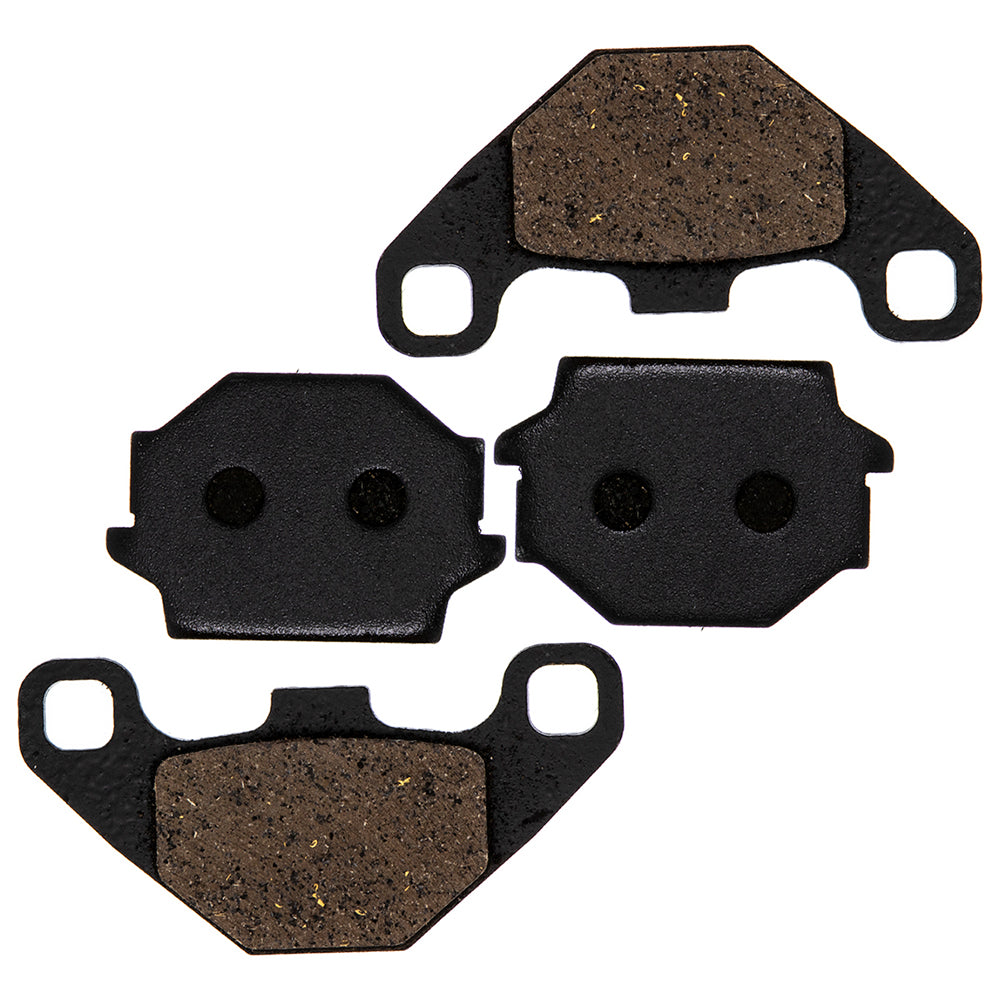 Front Brake Pad Set 2-Pack for zOTHER Yamaha KTM Kawasaki Raptor Grizzly Bayou NICHE 519-KPA2284D