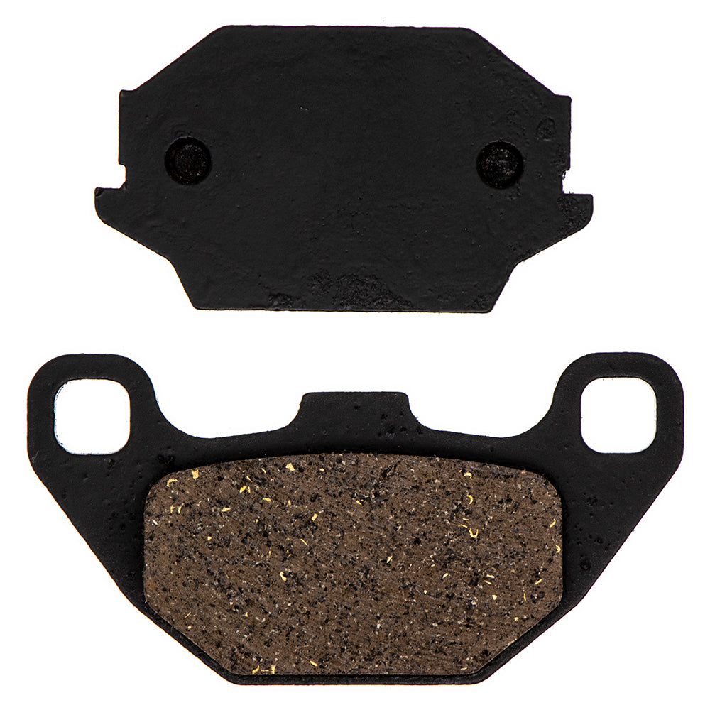NICHE 519-KPA2293D Rear Organic Brake Pad Set for Kawasaki Arctic Cat