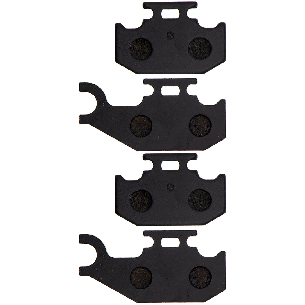 Front Left Rear Organic Brake Pad Set 2-Pack for zOTHER Yamaha BRP Can-Am Ski-Doo Sea-Doo NICHE 519-KPA2294D