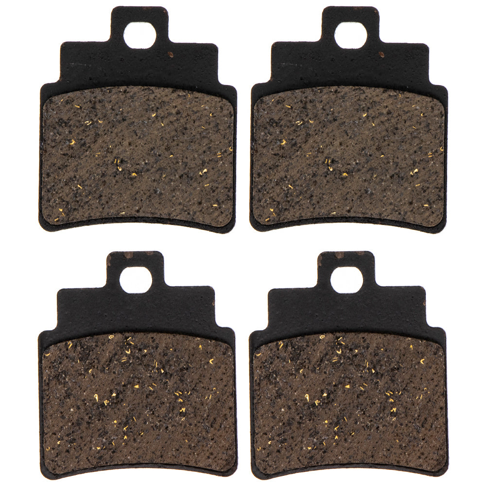 Rear Organic Brake Pads 2-Pack for Arctic Cat Textron Cat 3304-697 NICHE 519-KPA2291D