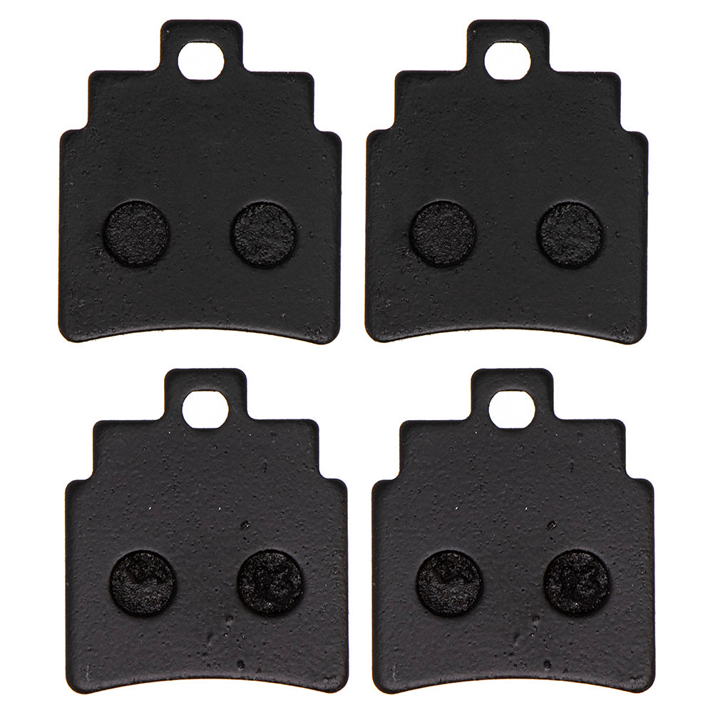 NICHE 519-KPA2291D Rear Organic Brake Pads 2-Pack for Arctic Cat