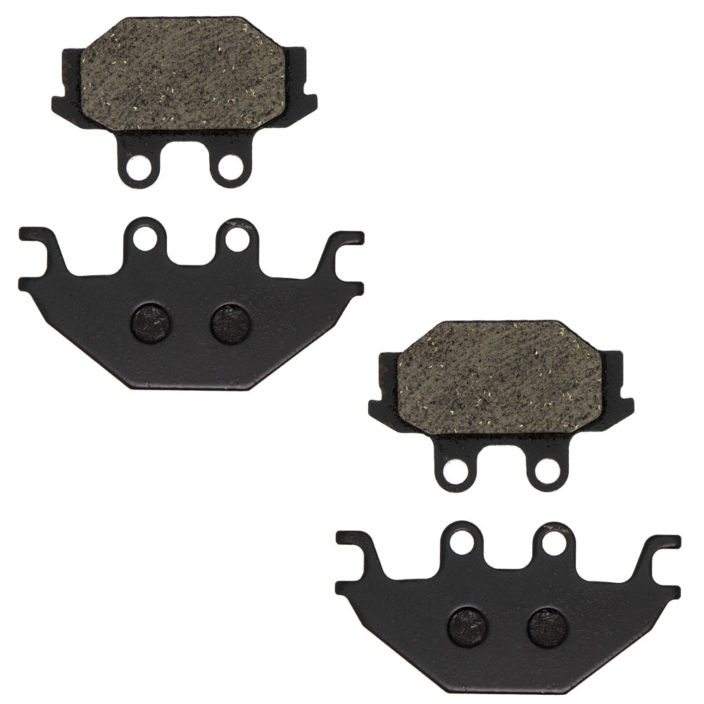 Front Brake Pads Set 2-Pack for Kawasaki Indian BRP Can-Am Ski-Doo Sea-Doo Arctic Cat NICHE 519-KPA2204D