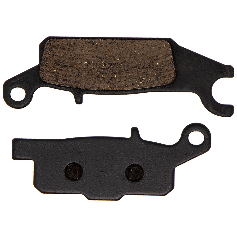 Rear Right Organic Brake Pad Set for Yamaha Grizzly 3B4-W0046-10-00 NICHE 519-KPA2214D