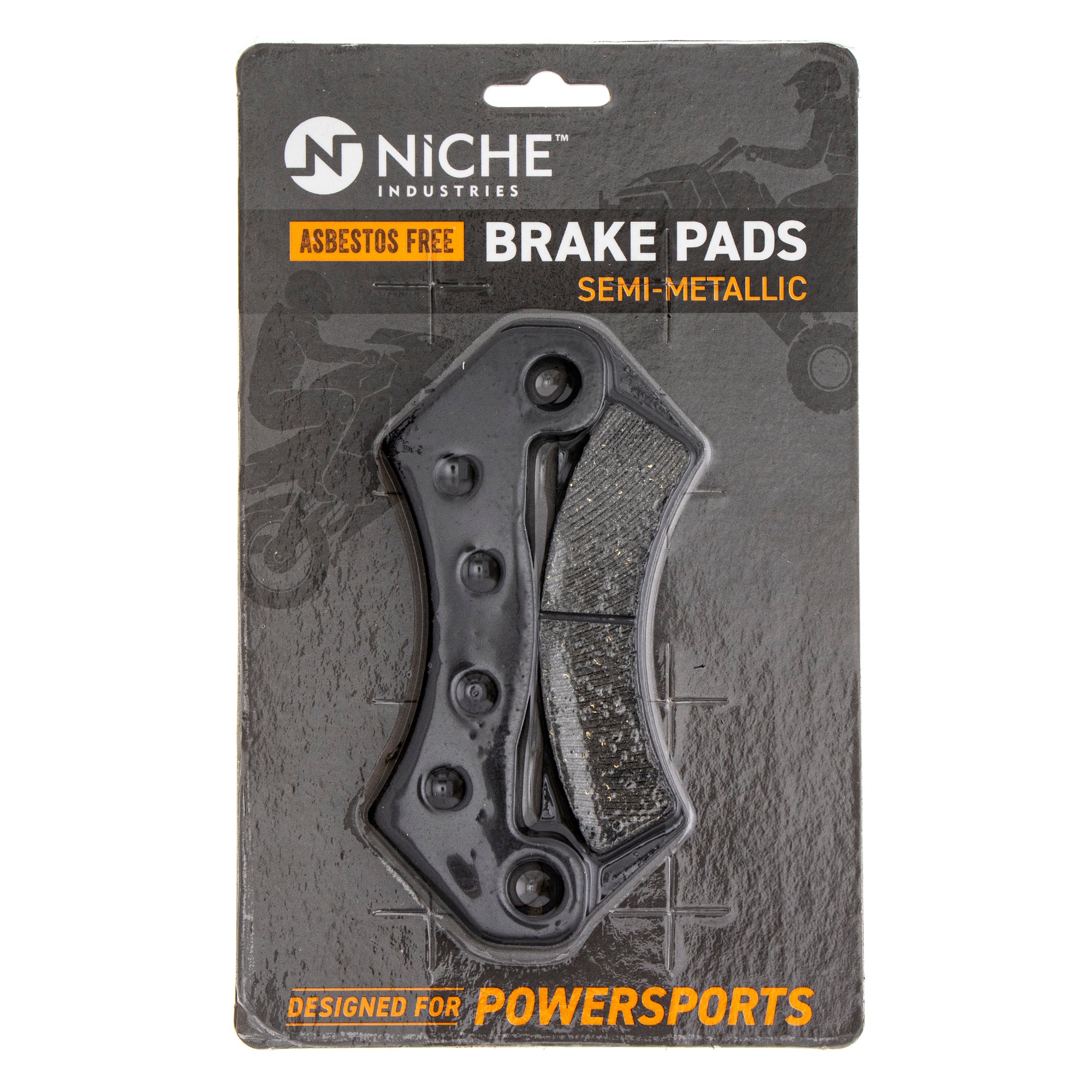 Semi-Metallic Brake Pads for Arctic Cat Textron Cat 2502-034 2402-105 NICHE 519-KPA2338D