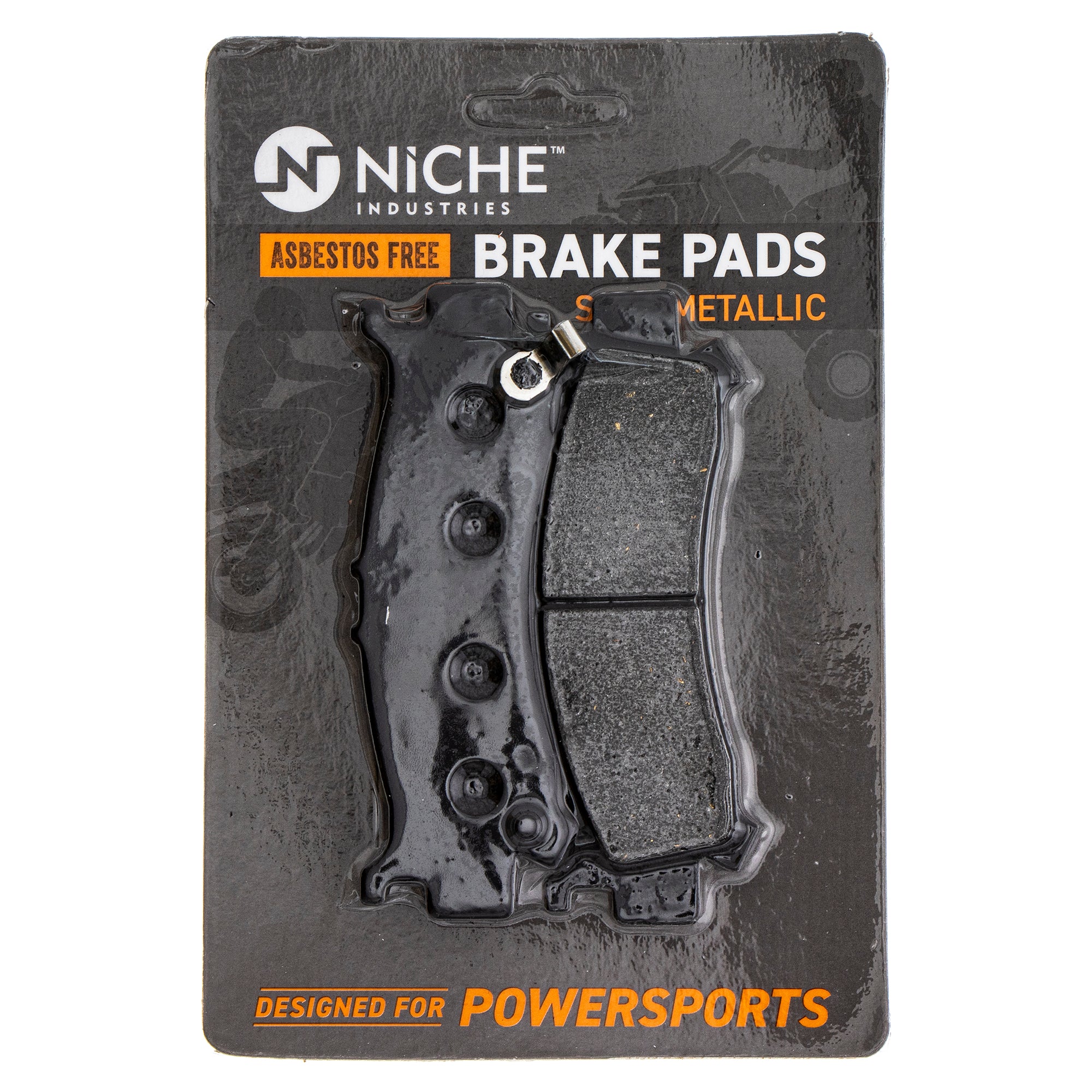 Semi-Metallic Brake Pads for Honda Talon Pioneer 06452-HL4-A01 NICHE 519-KPA2345D
