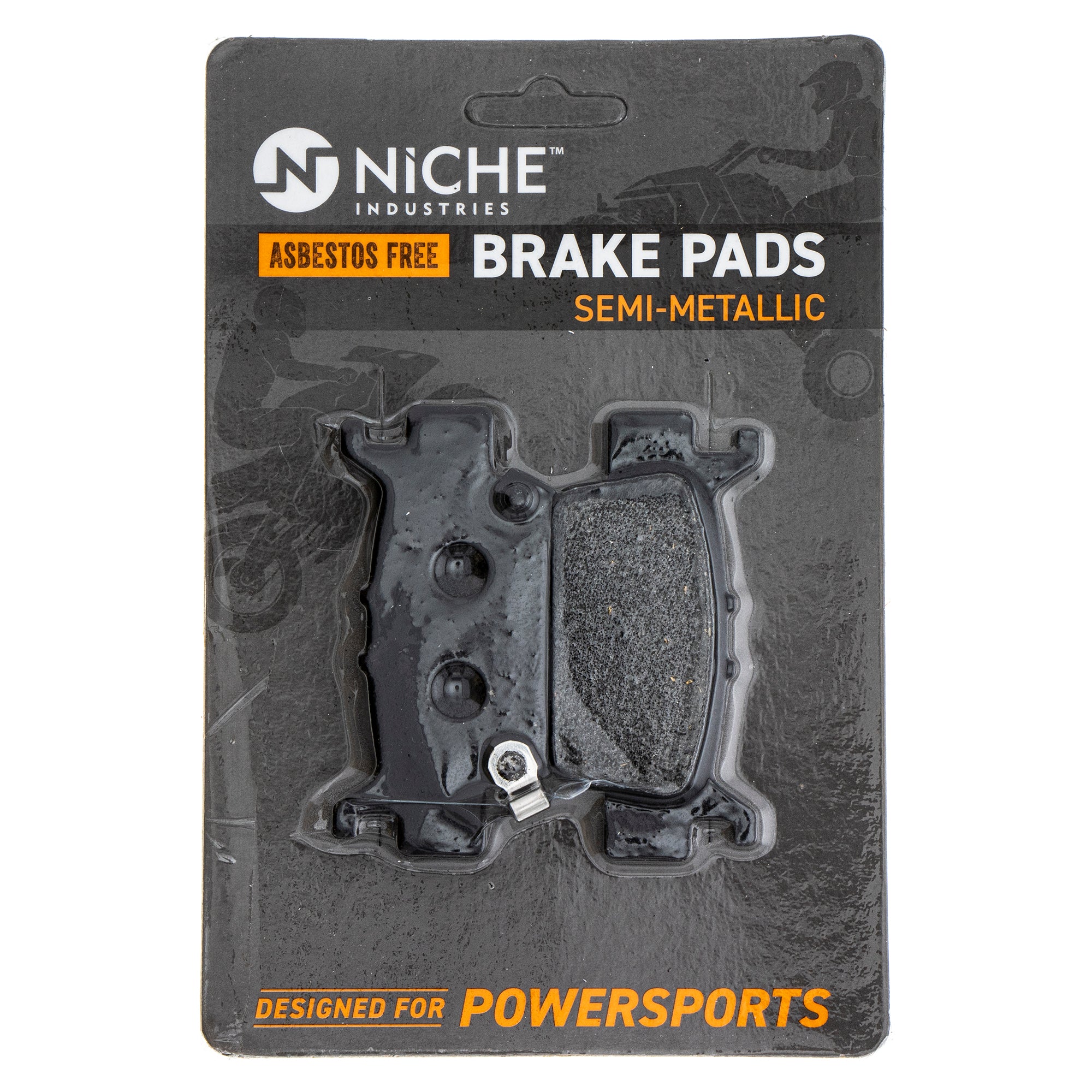 Semi-Metallic Brake Pads for Honda Talon Pioneer 06431-HL4-A01 NICHE 519-KPA2346D