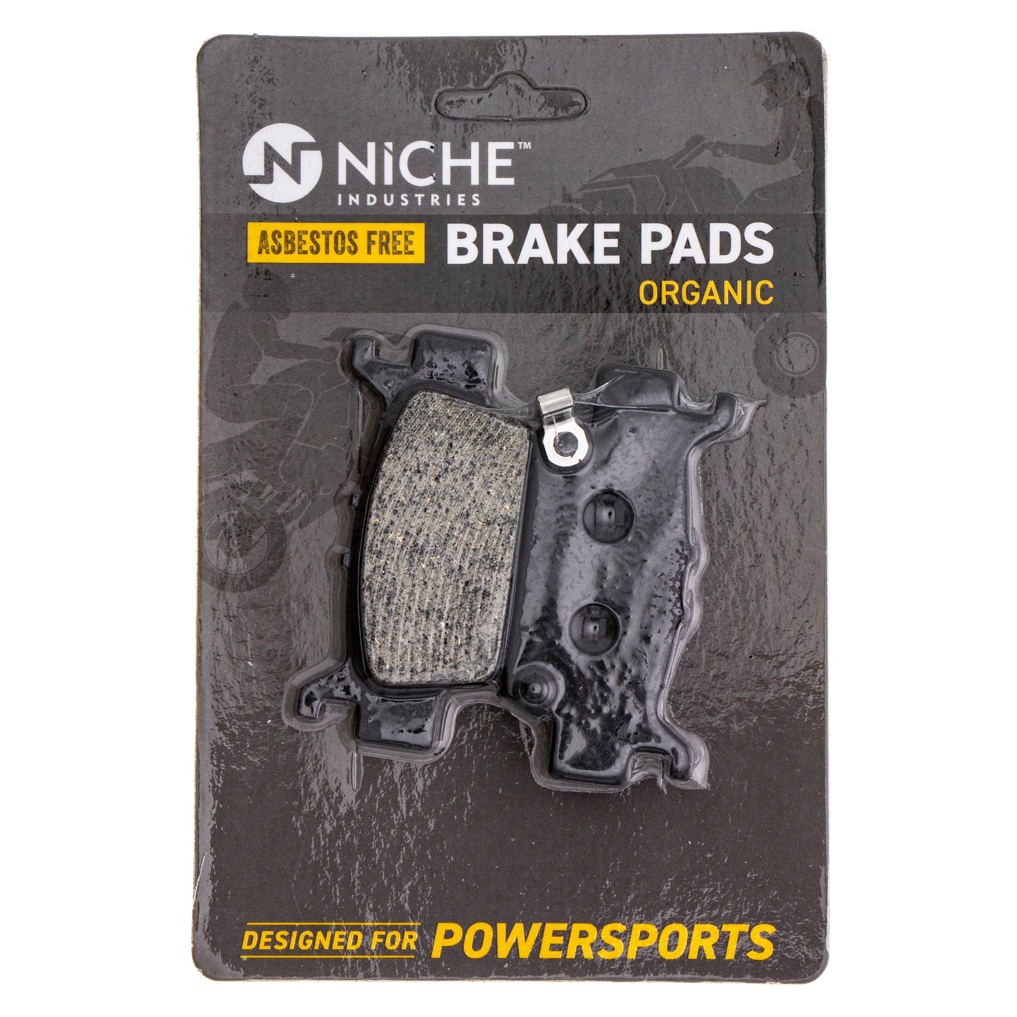 Rear Left Organic Brake Pad Set for Honda Talon Pioneer 06431-HL4-A01 NICHE 519-KPA2362D