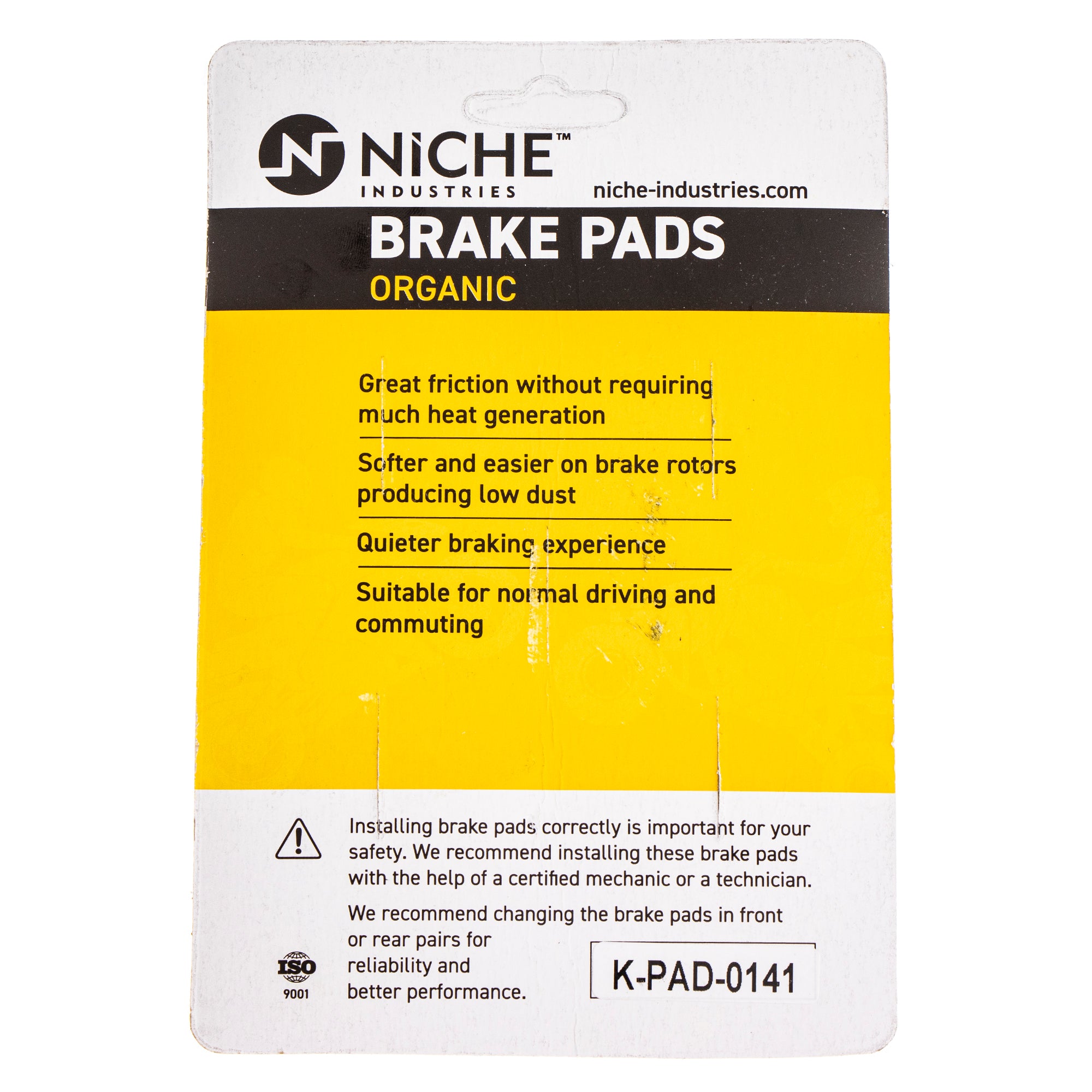 NICHE 519-KPA2363D Brake Pad Set for Honda Talon Pioneer