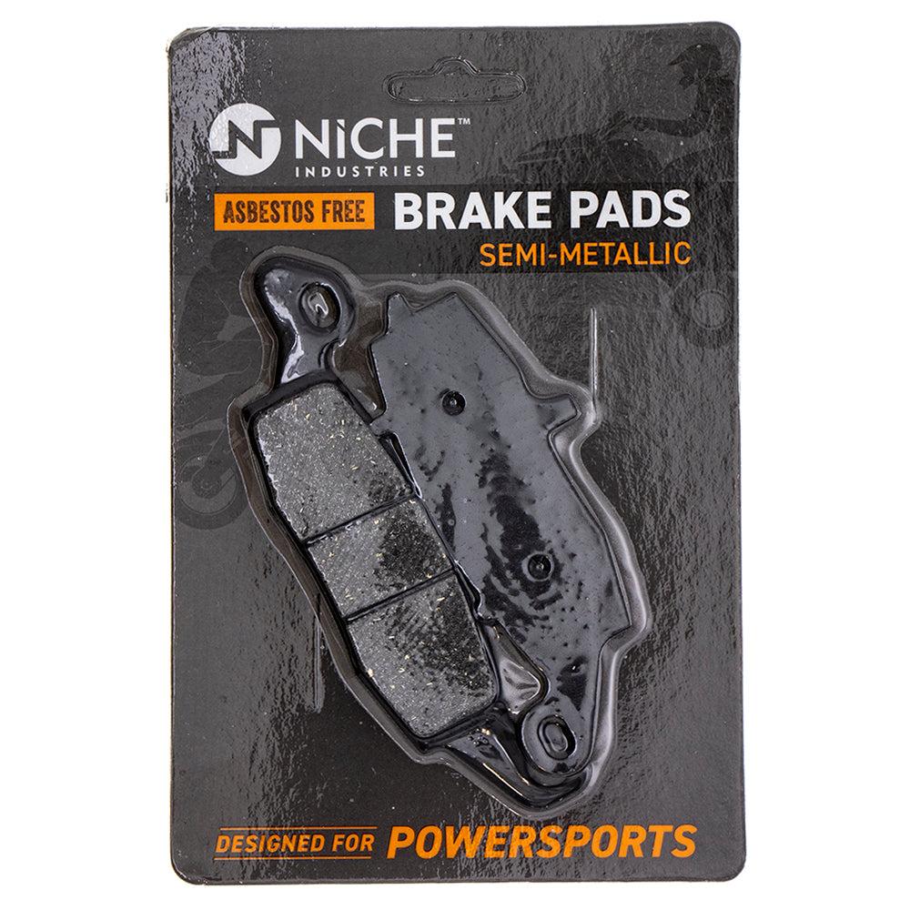 Front Rear Semi-Metallic Brake Pad Set for zOTHER Suzuki Kawasaki ZR7S Z750S Vulcan Versys NICHE 519-KPA2360D