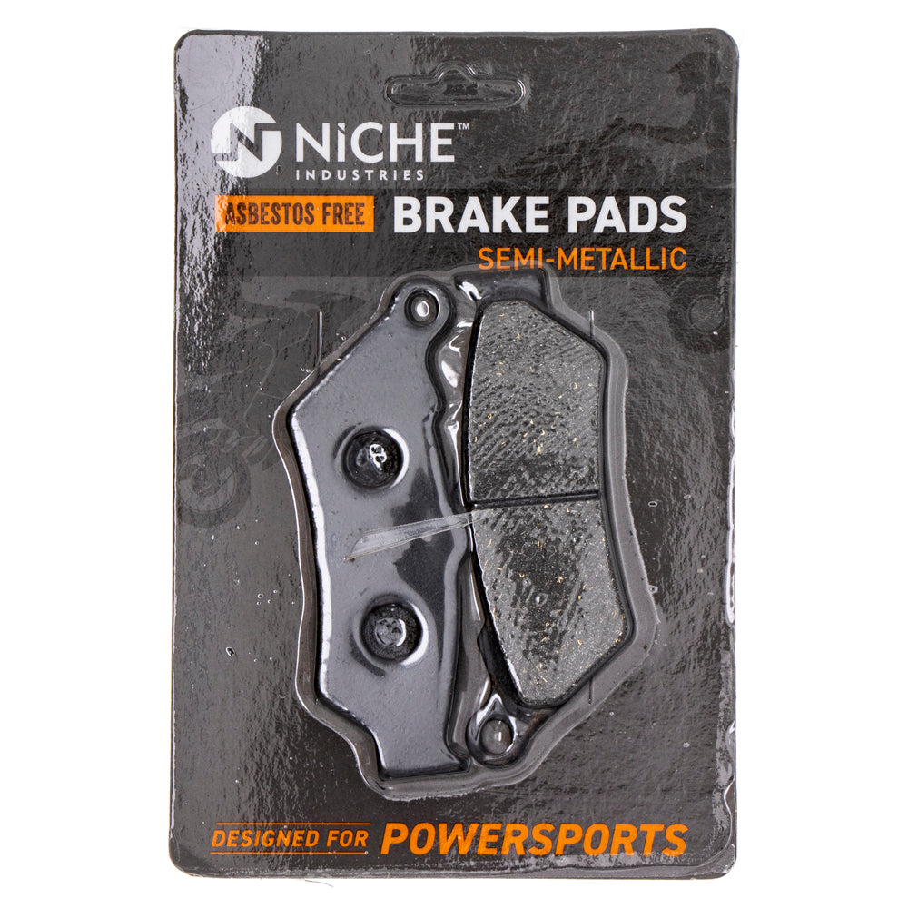 Semi-Metallic Brake Pads for zOTHER Victory Triumph Polaris KTM Harley Davidson Ducati BMW NICHE 519-KPA2375D