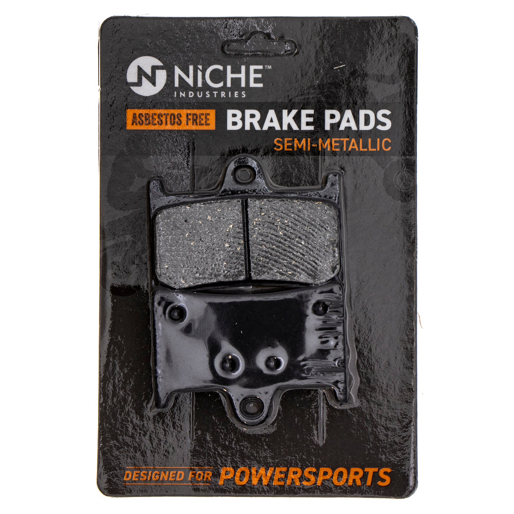 Front Semi-Metallic Brake Pad Set for zOTHER Yamaha YZF XSR900 XSR700 Vmax 2C0-25805-00-00 NICHE 519-KPA2376D