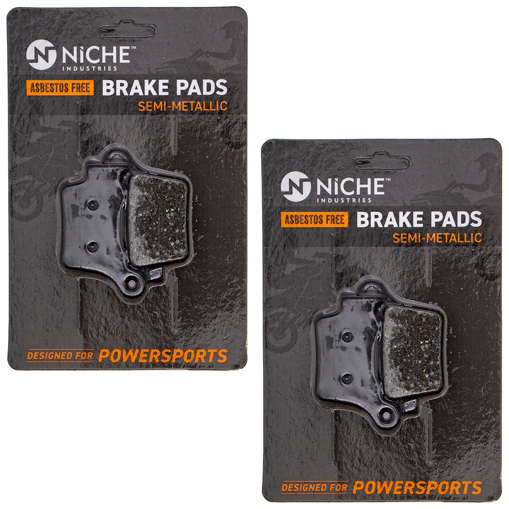 Rear Brake Pads Kit Semi-Metallic 2-Pack for zOTHER KTM BMW 560 540 530 525 54813090300 NICHE 519-KPA2377D