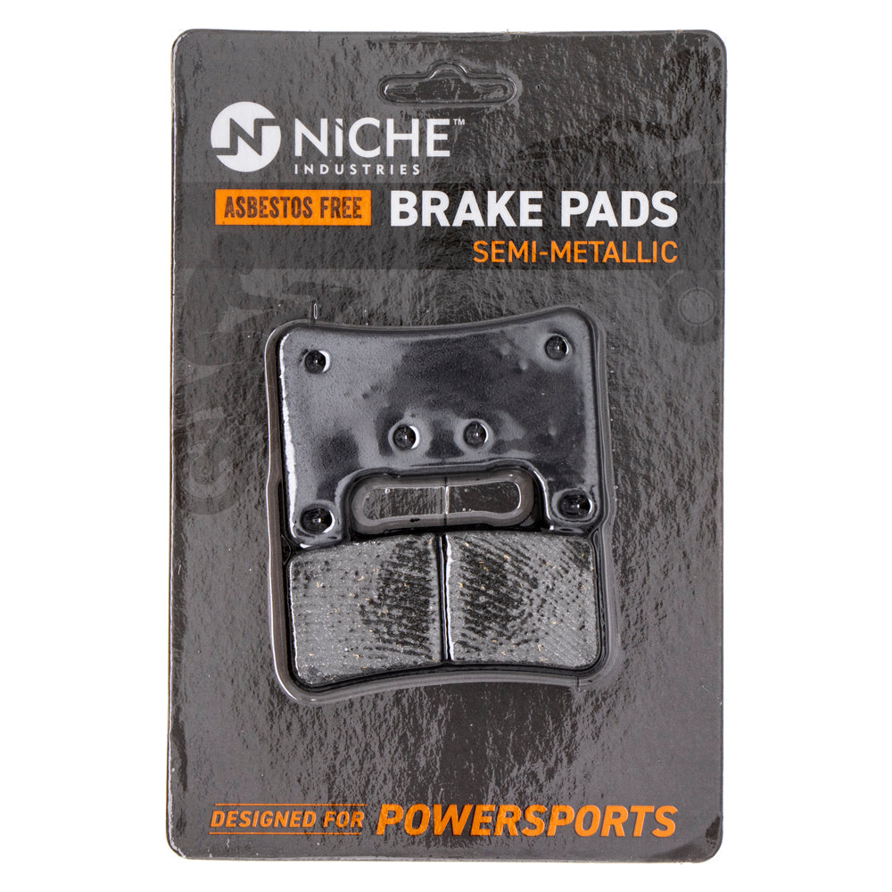 Semi-Metallic Brake Pads for zOTHER Suzuki Kawasaki Z900RS Z1000 Vstrom Ninja 59100-29840 NICHE 519-KPA2378D