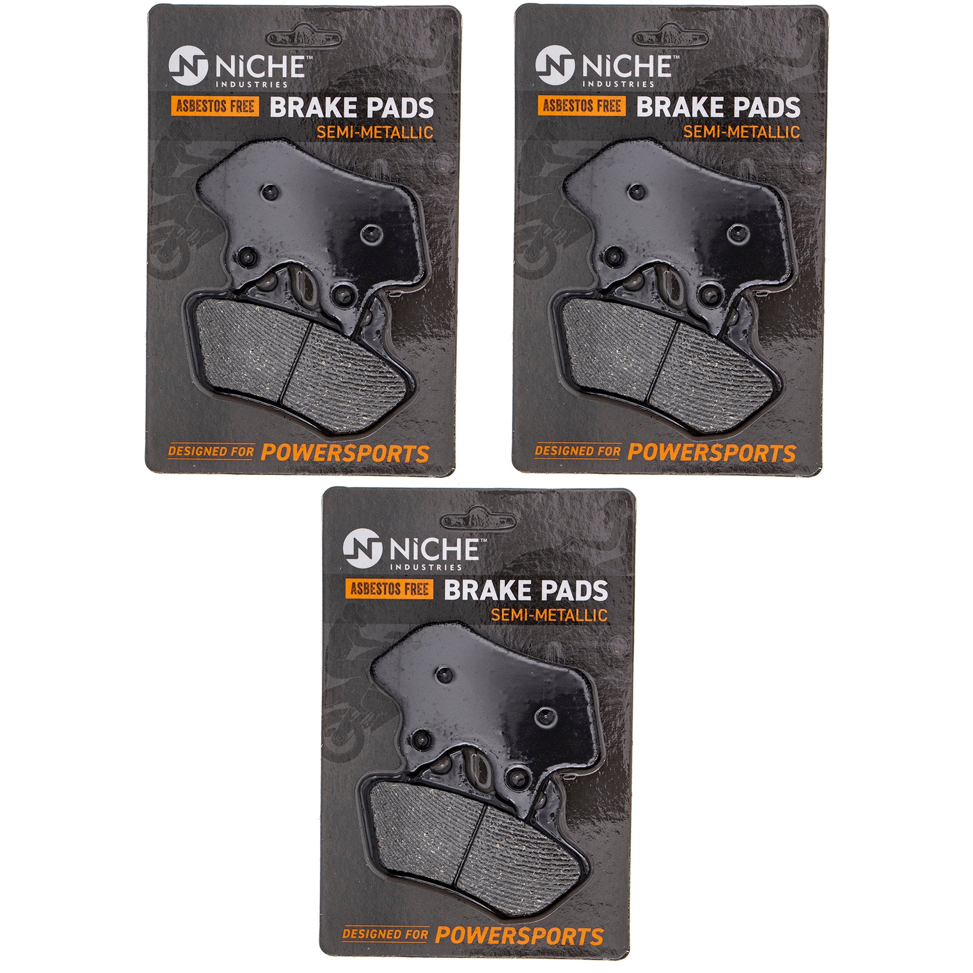 thumbnail interactive-video image 1 of NICHE Semi-Metallic Brake Pads For Victory Motorcycles - Cross Country, Hammer, Kingpin Models 1 of 2