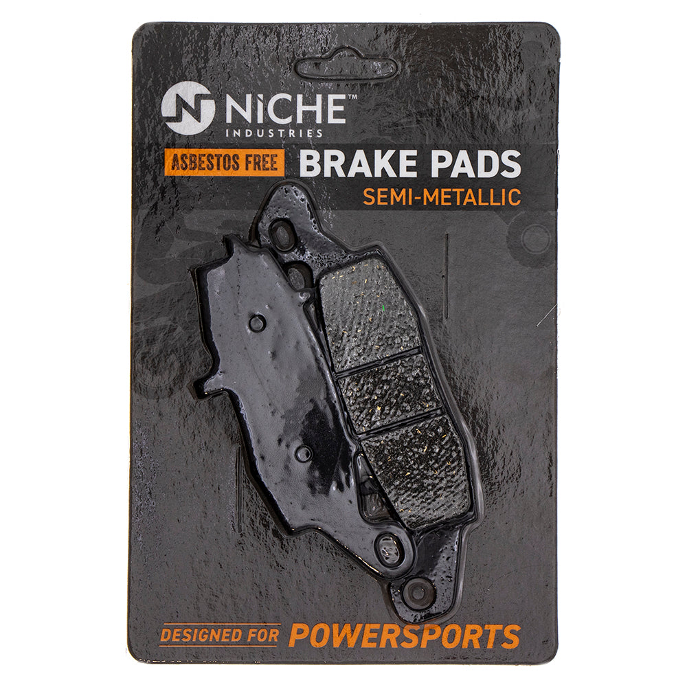 Semi-Metallic Brake Pads for zOTHER Suzuki Kawasaki ZR7S Z750S Vulcan Vstrom 59302-33850 NICHE 519-KPA2388D