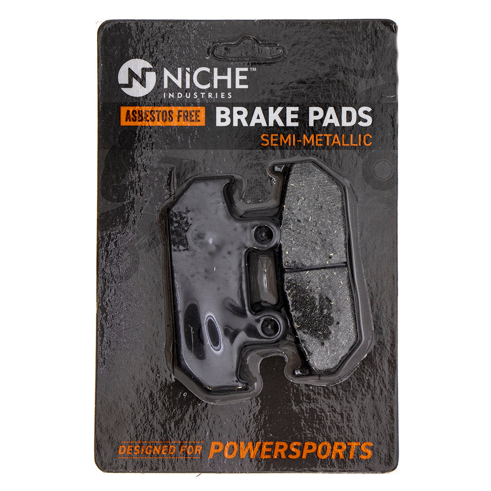 Front Semi-Metallic Brake Pad Set for zOTHER Honda Goldwing 45106-MT8-305 06455-MT8-405 NICHE 519-KPA2394D