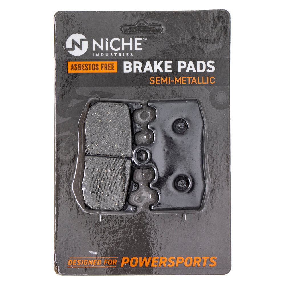Front Semi-Metallic Brake Pad Set for zOTHER BMW R900RT R1200ST R1200S R1200RT 34117671780 NICHE 519-KPA2396D