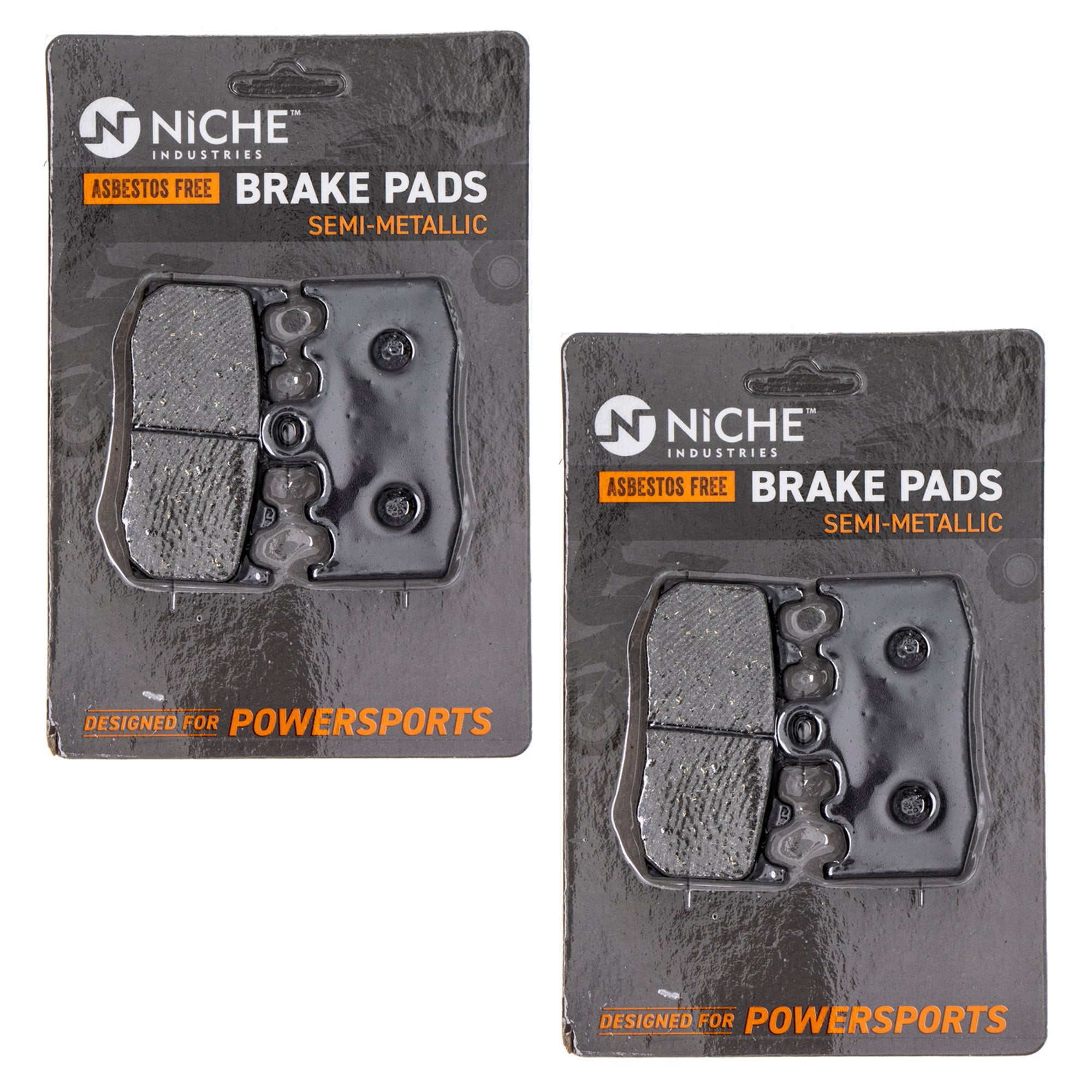Front Semi-Metallic Brake Pad Set 2-Pack for zOTHER BMW R1200ST R1200S R1200RT R1200R NICHE 519-KPA2396D
