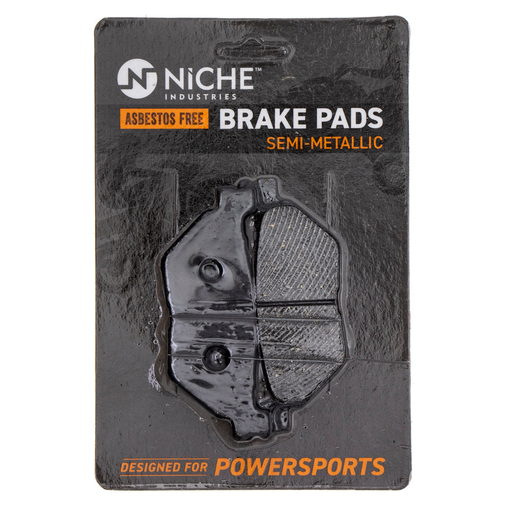 Rear Semi-Metallic Brake Pad Set for zOTHER Yamaha Vmax V Super Stryker NICHE 519-KPA2399D