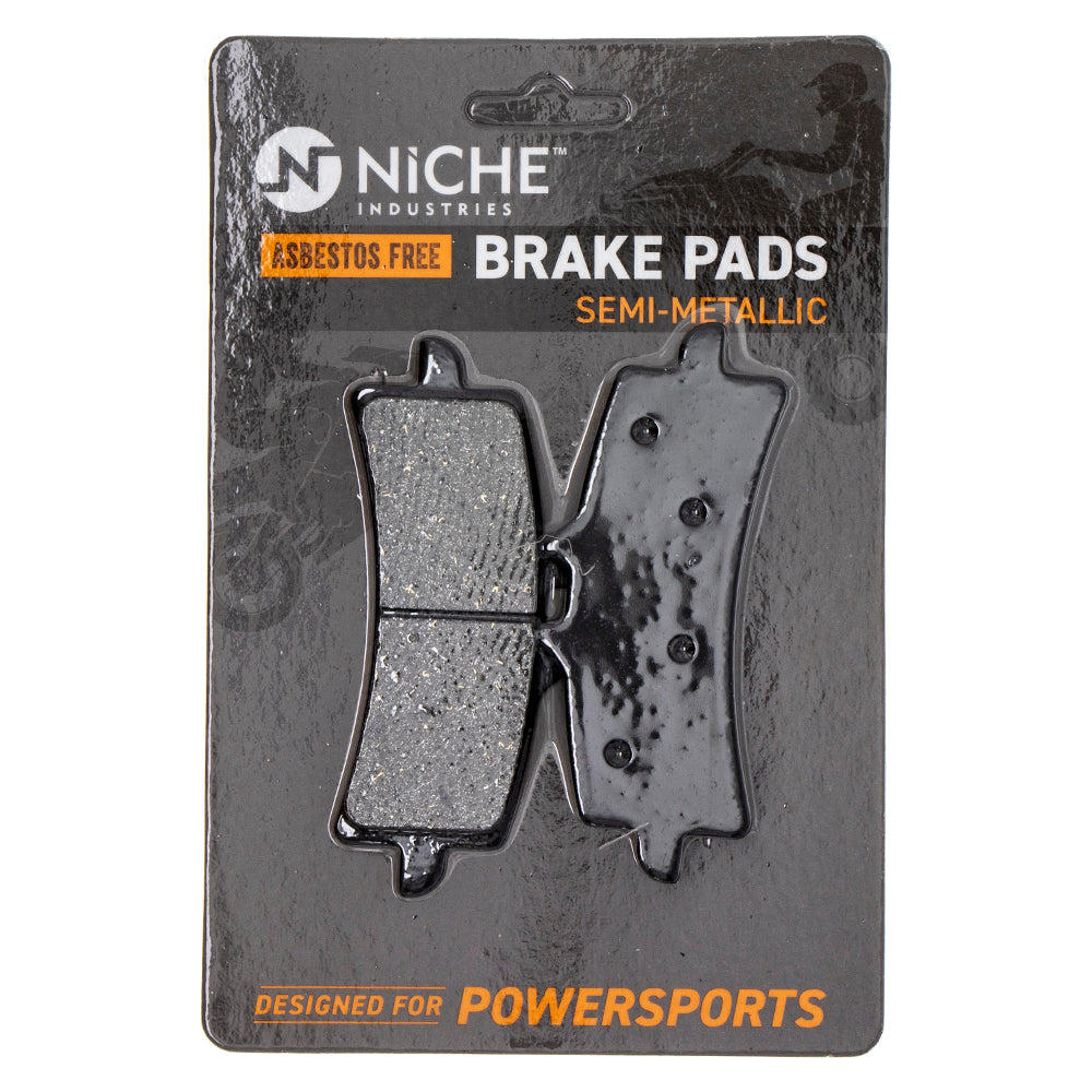 Semi-Metallic Brake Pads for zOTHER Triumph Suzuki KTM Kawasaki Husqvarna Poulan Craftsman NICHE 519-KPA2315D